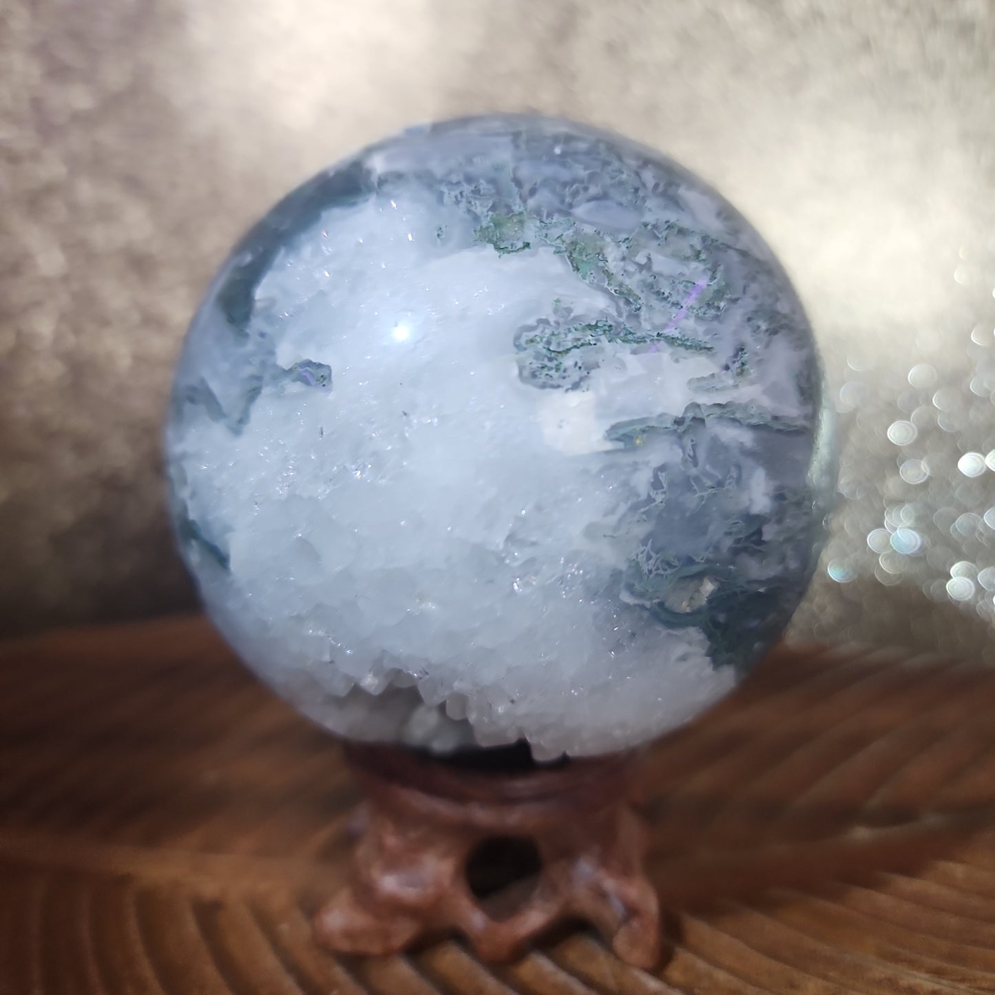 Moss Agate Sphere