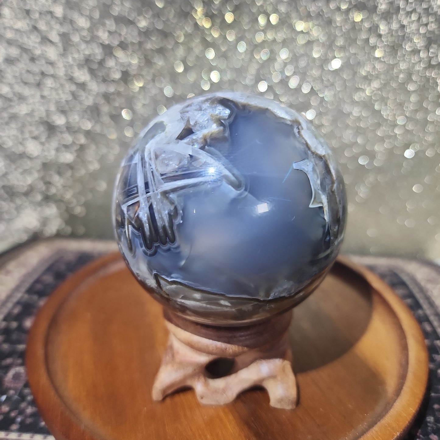 Volcanic Agate Sphere