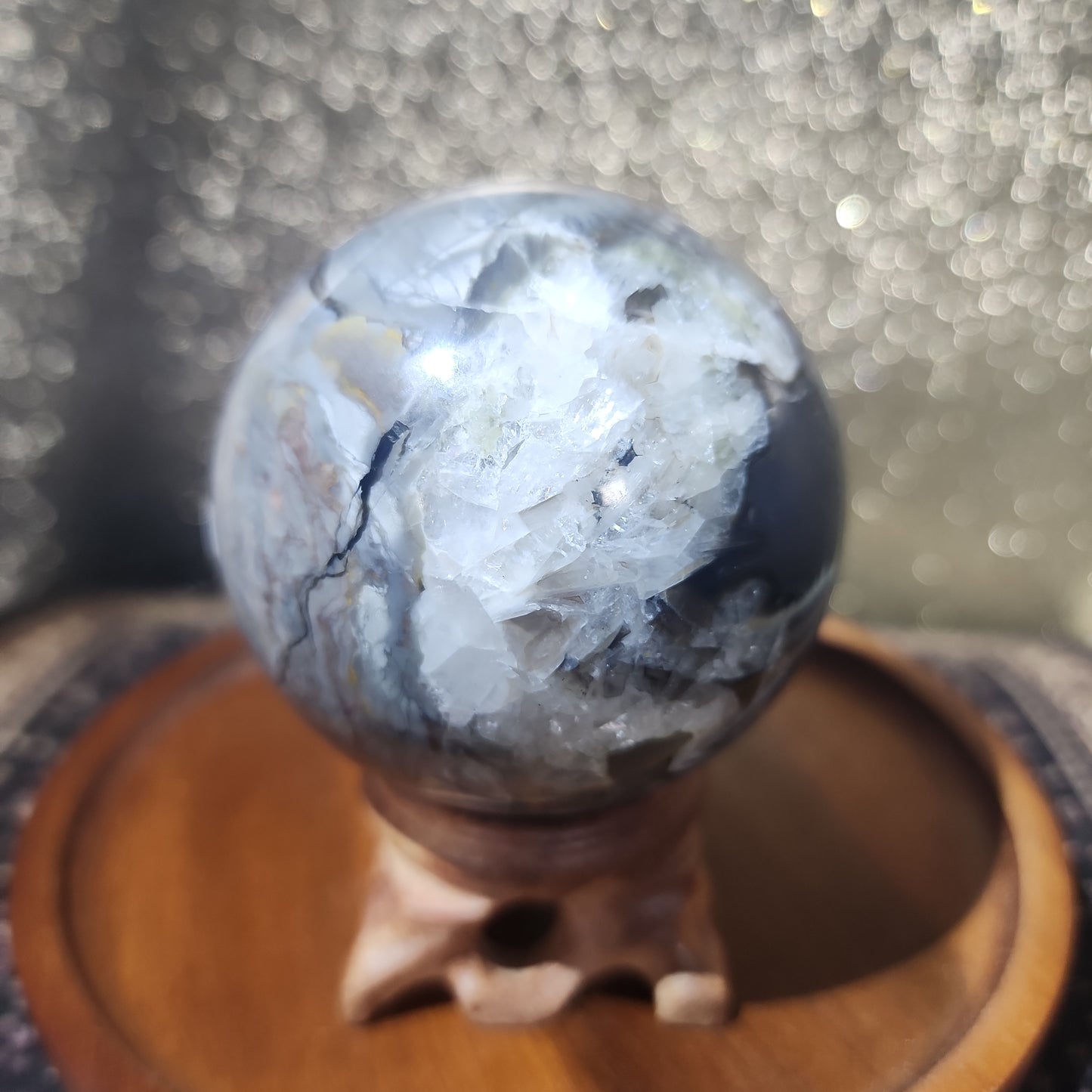 Volcanic Agate Sphere