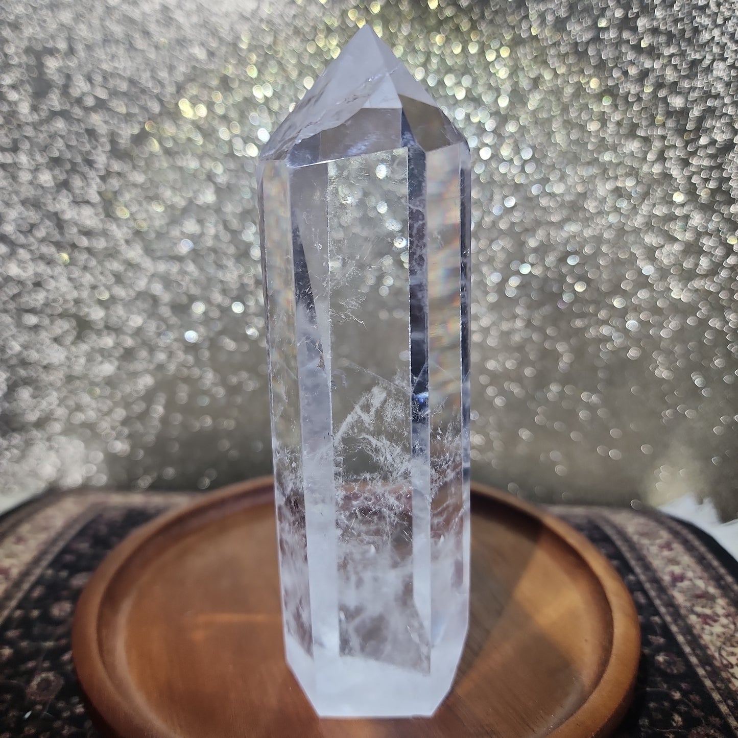 Clear Quartz Tower