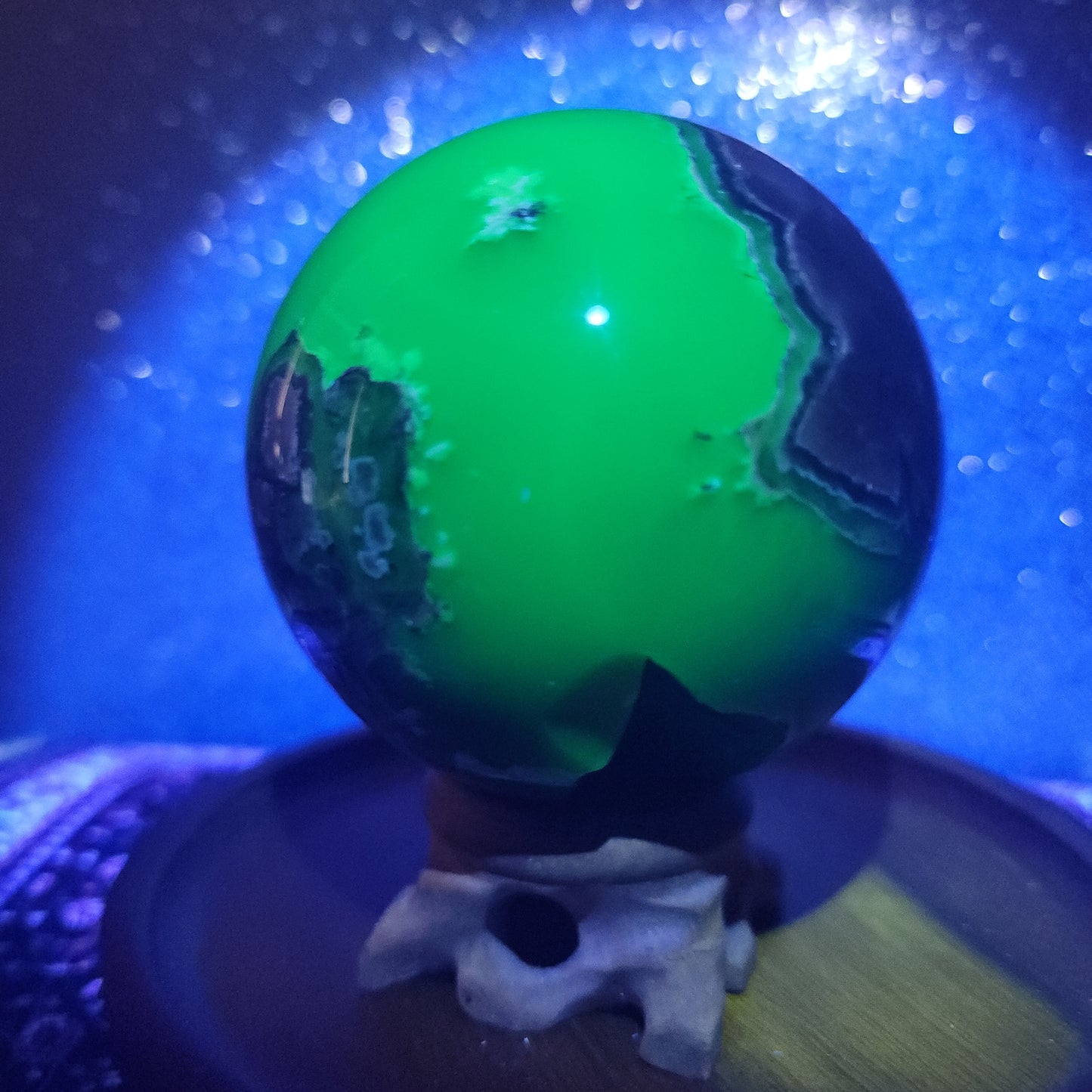 Volcanic Agate Sphere