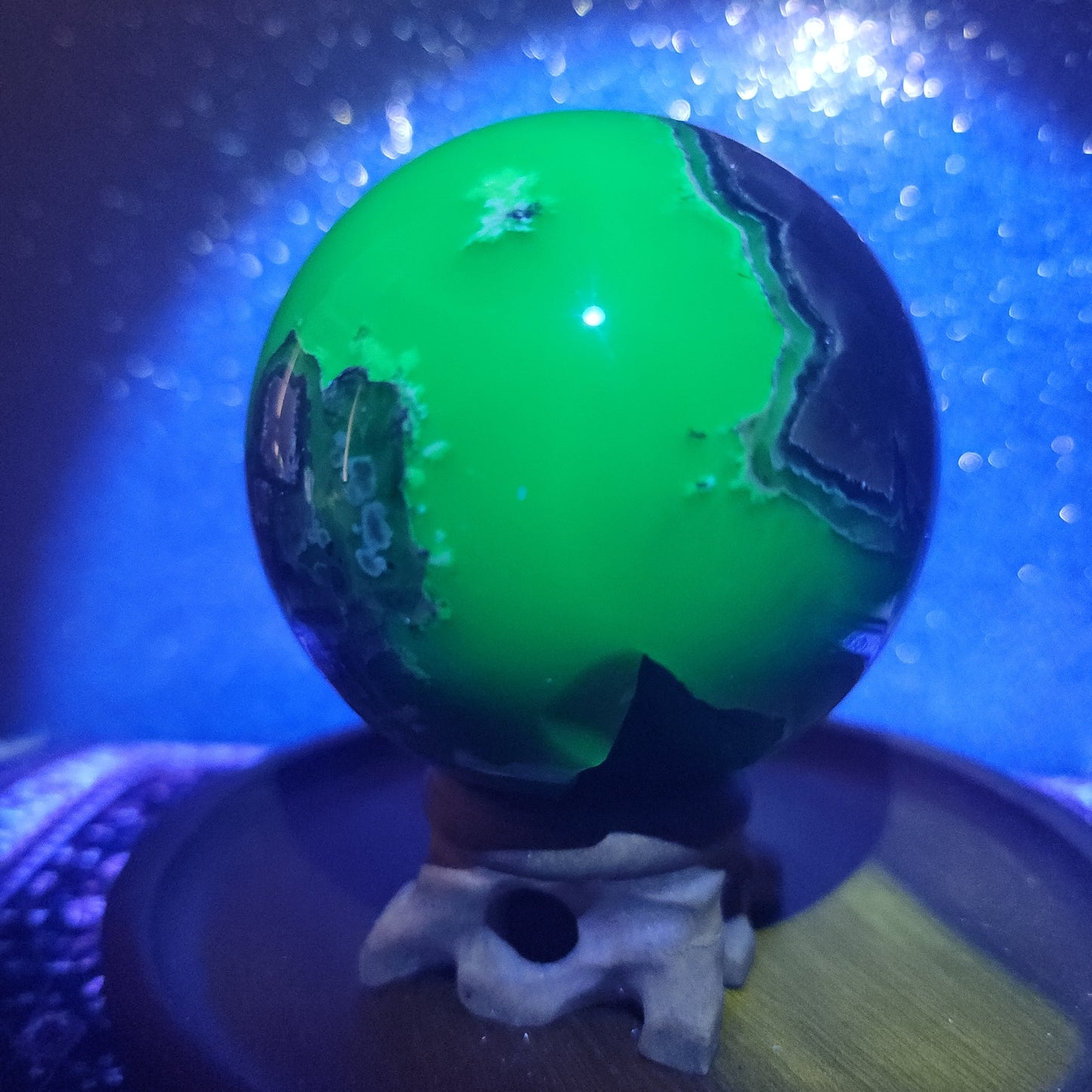 Volcanic Agate Sphere