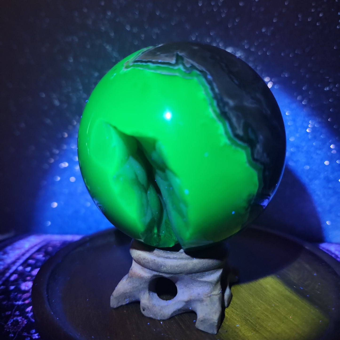 Volcanic Agate Sphere