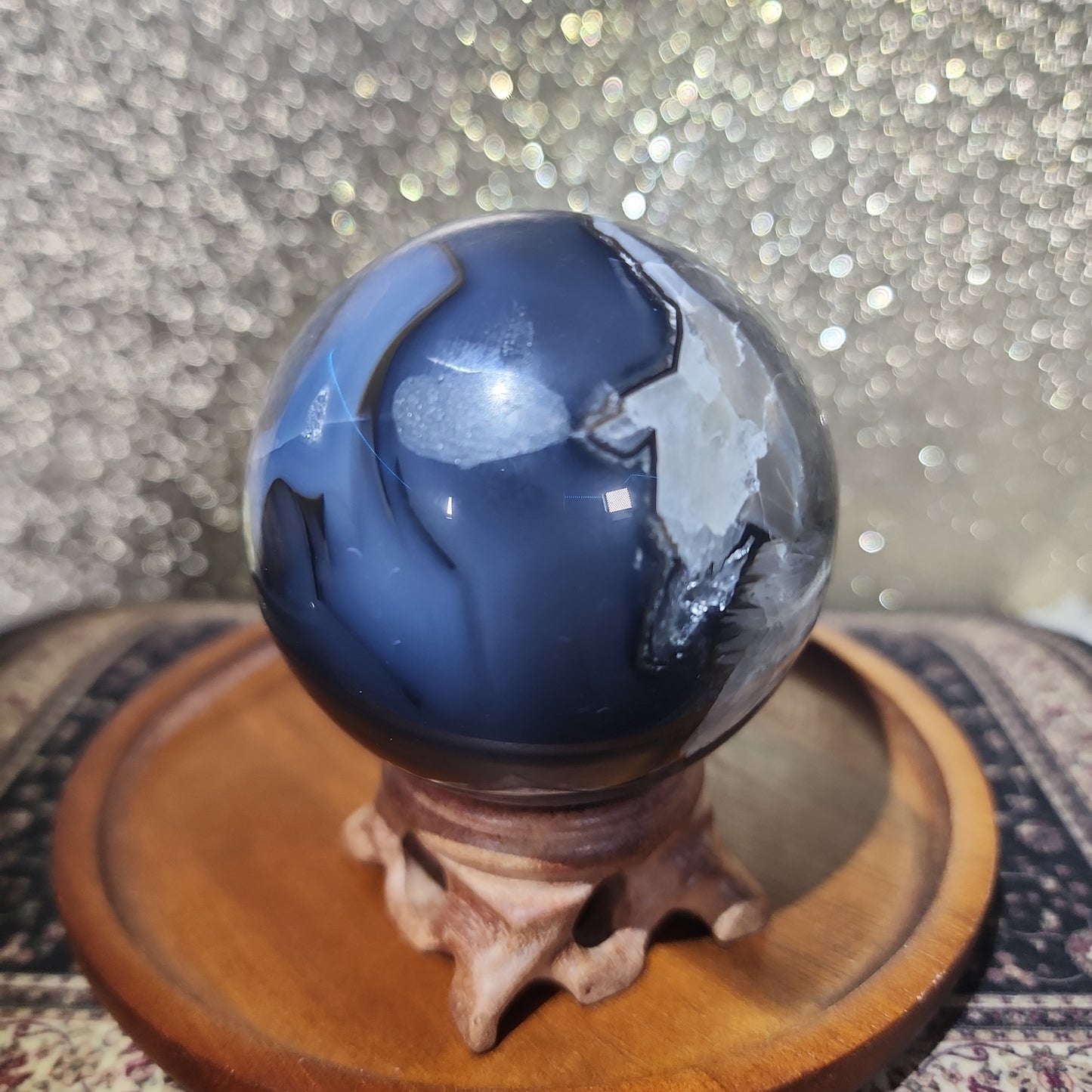 Volcanic Agate Sphere