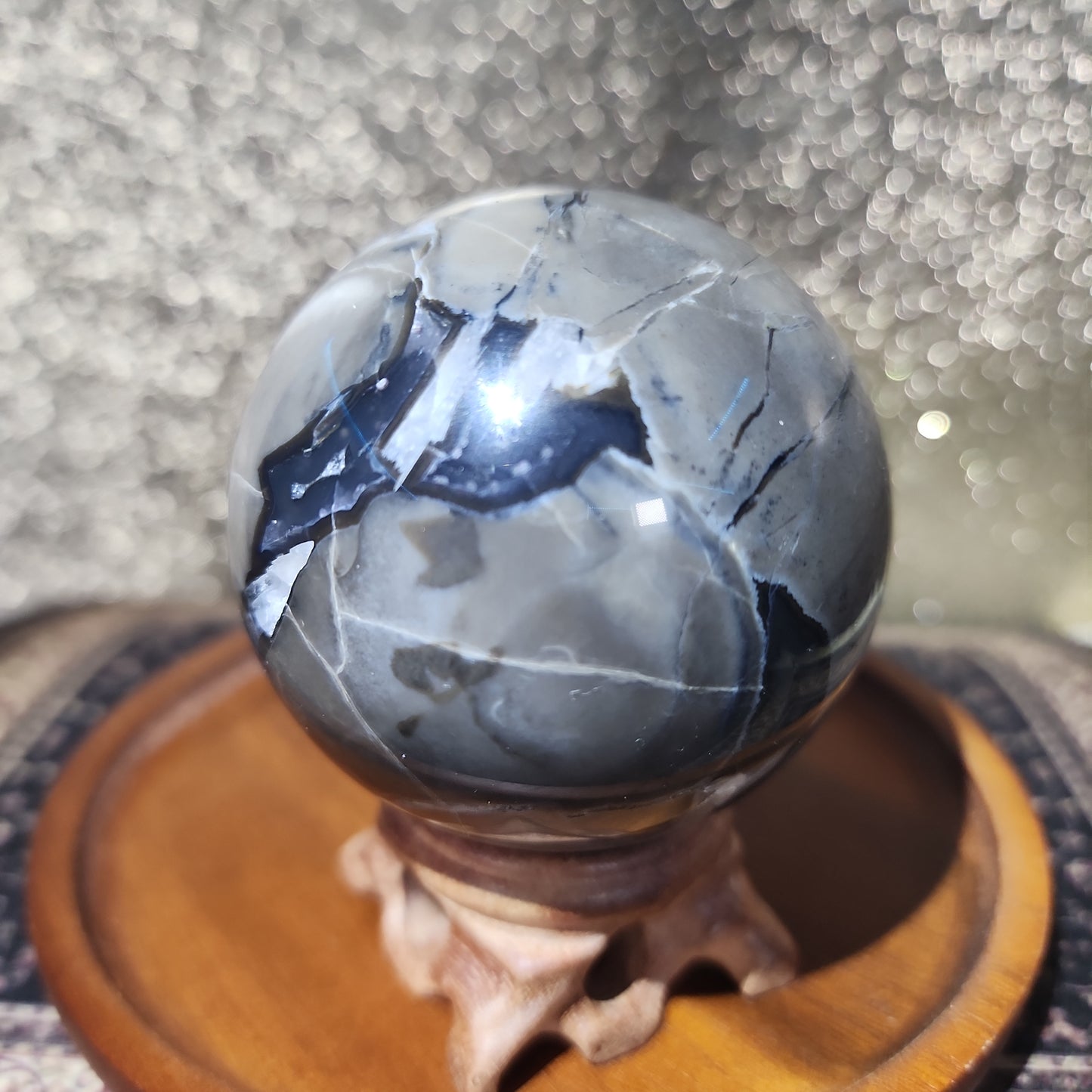 Volcanic Agate Sphere