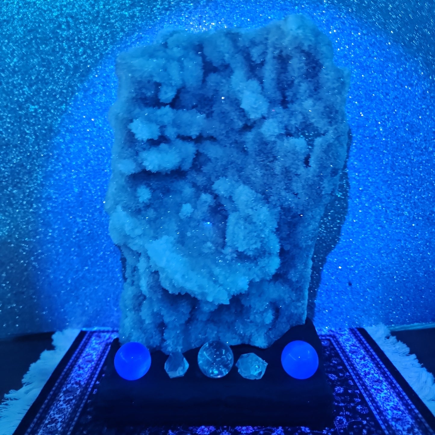 Clear Quartz Specimen Presentation