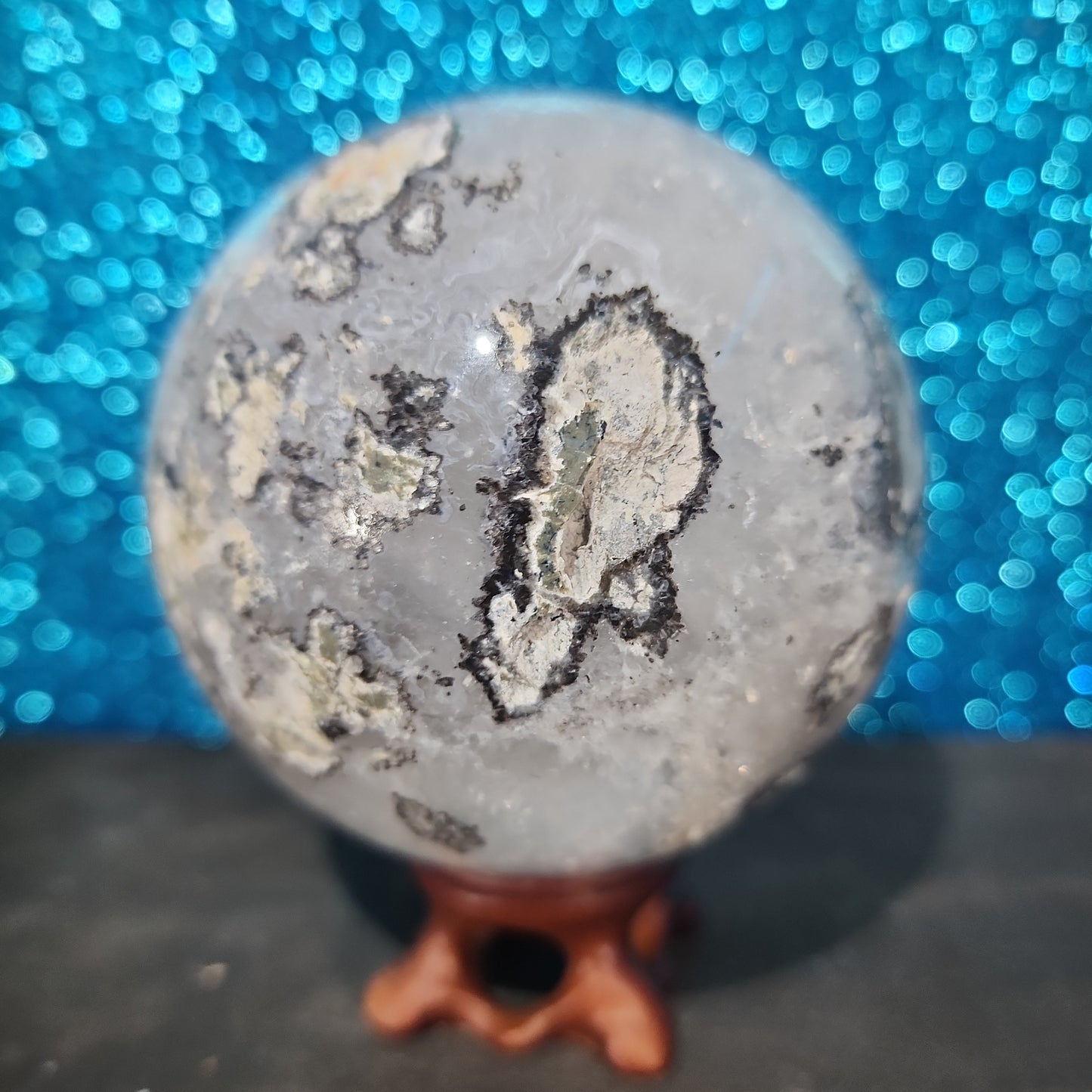 Druzy Agate Sphere