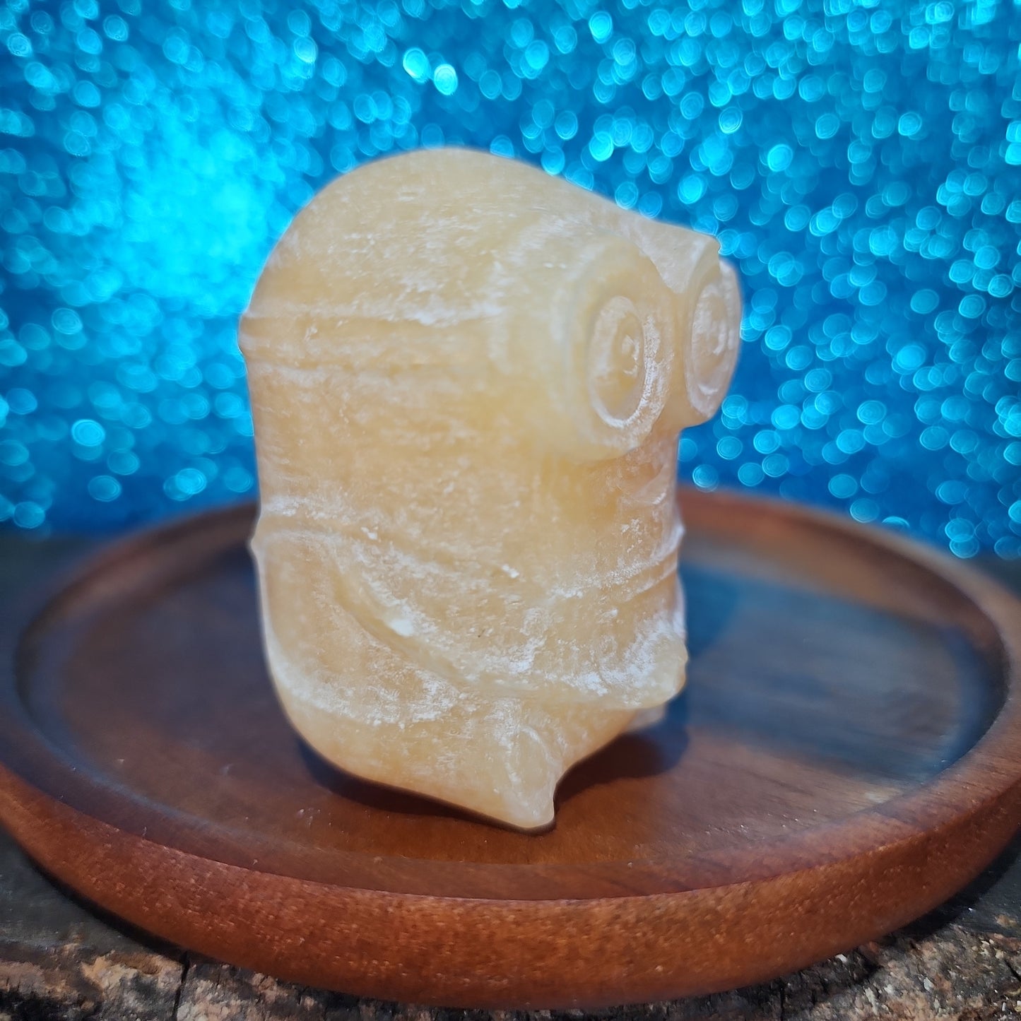 Calcite Minion Carving