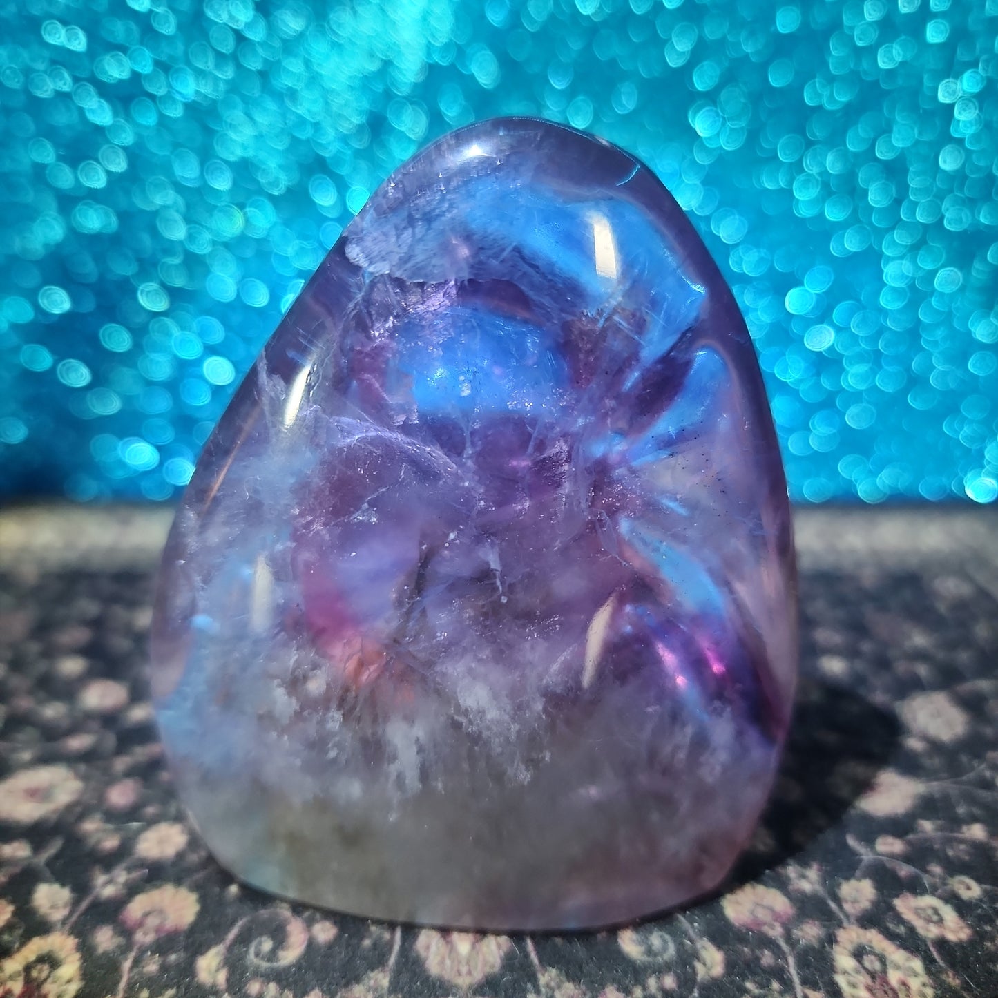 Fluorite Spider Carving