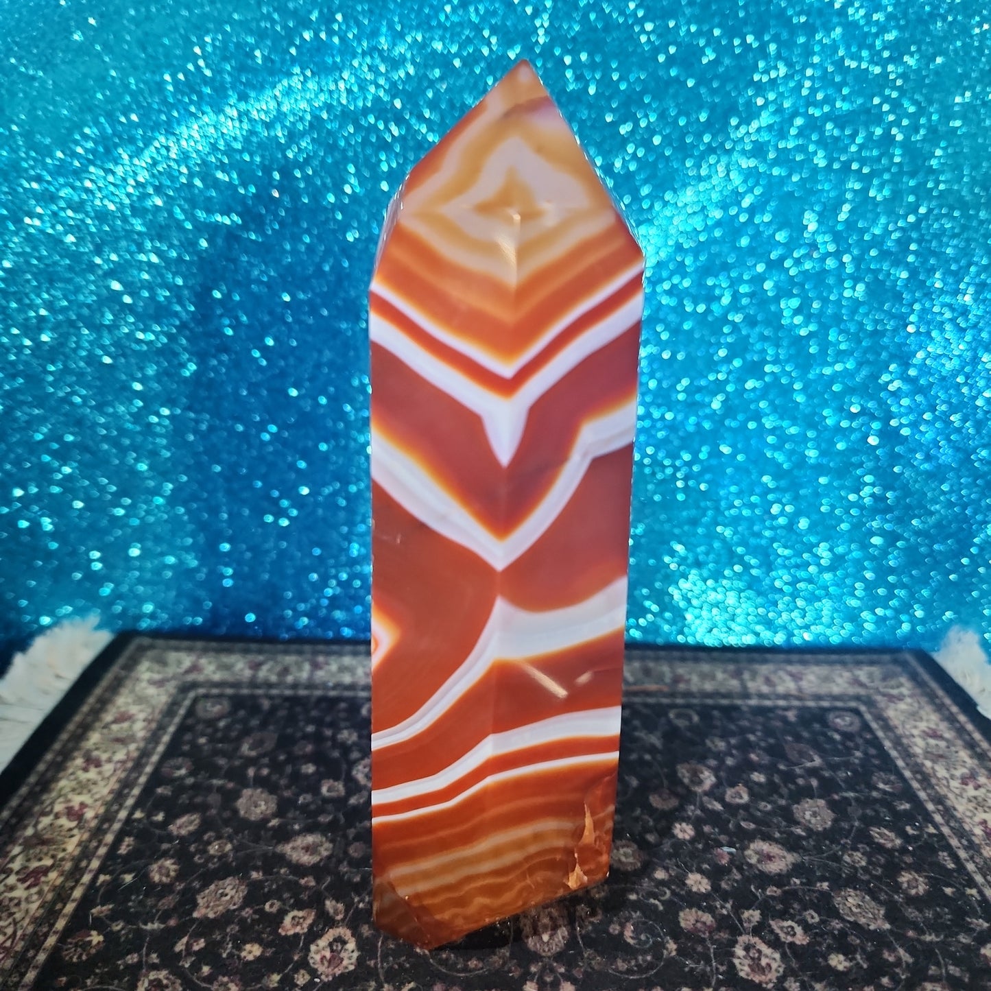 Carnelian Agate Tower