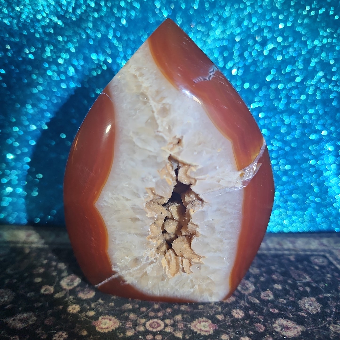 Carnelian Agate Spade Shaped Freeform