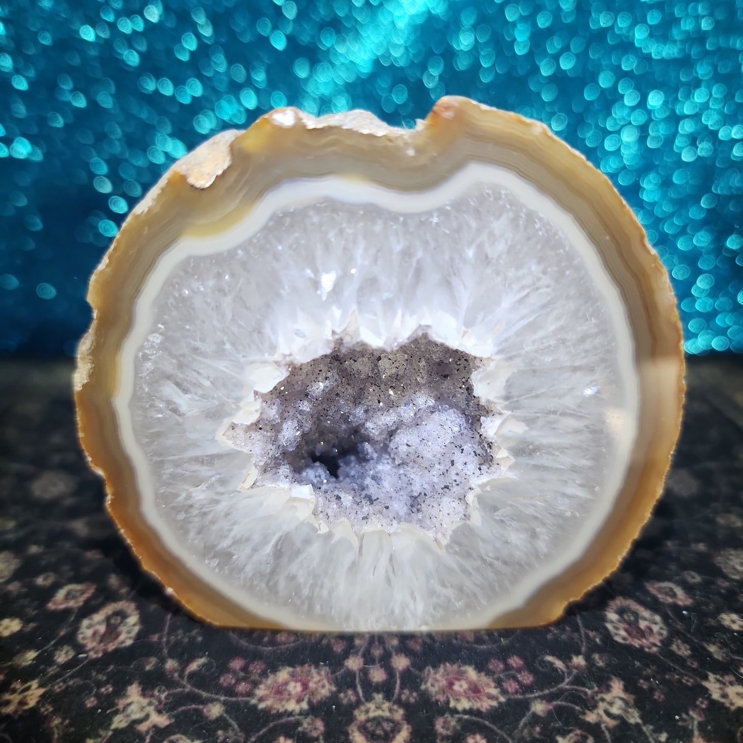 Sugar Druzy Geode