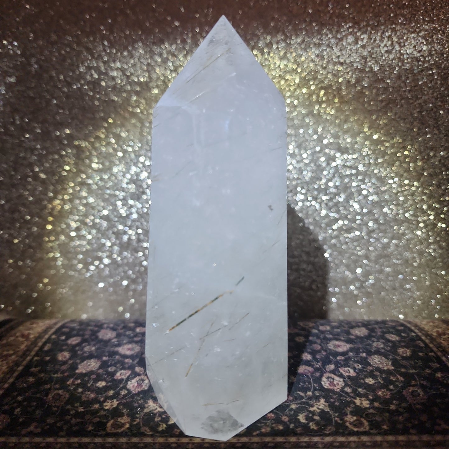 Rutile Quartz Tower