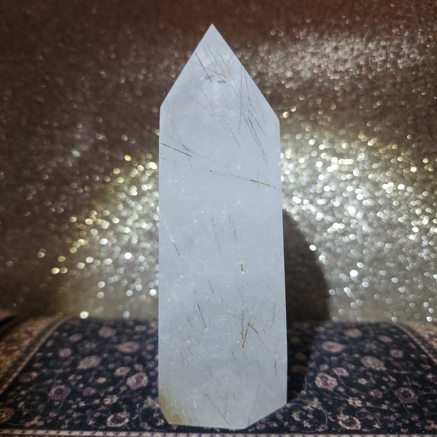 Rutile Quartz Tower