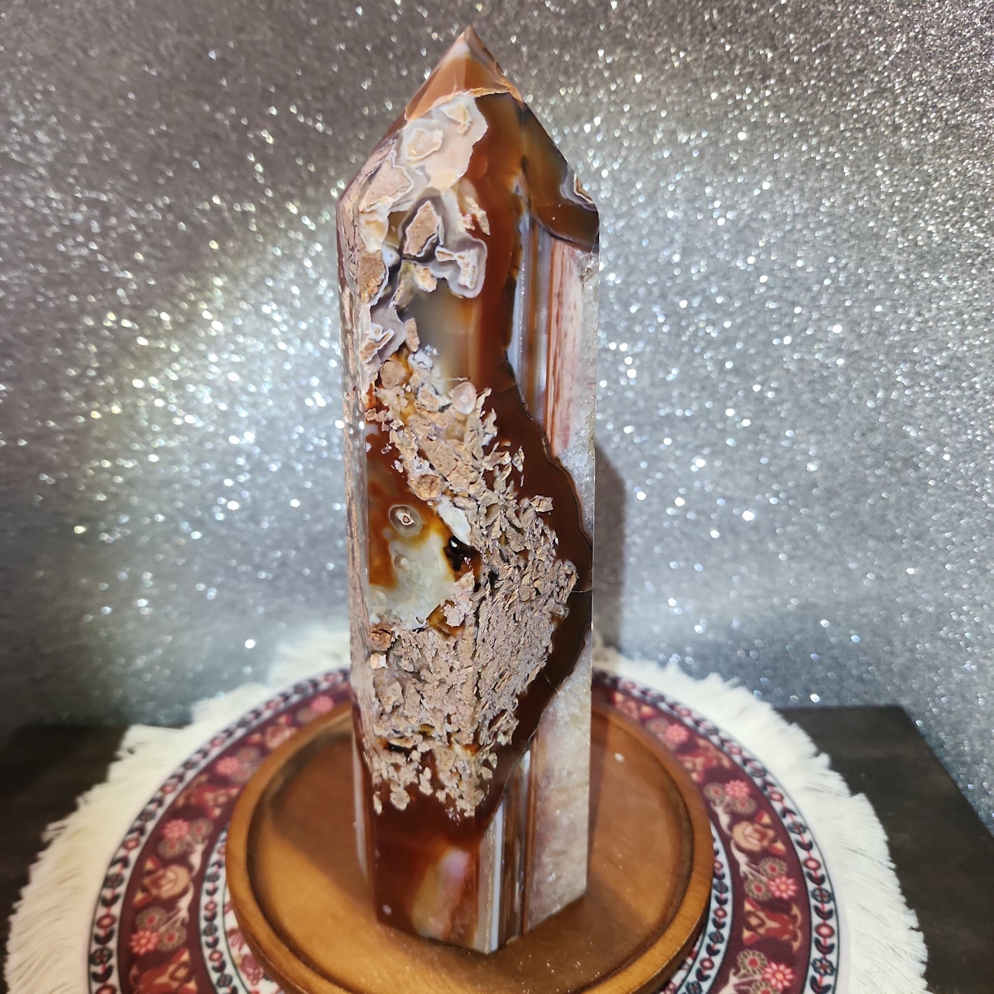 Carnelian Agate Tower