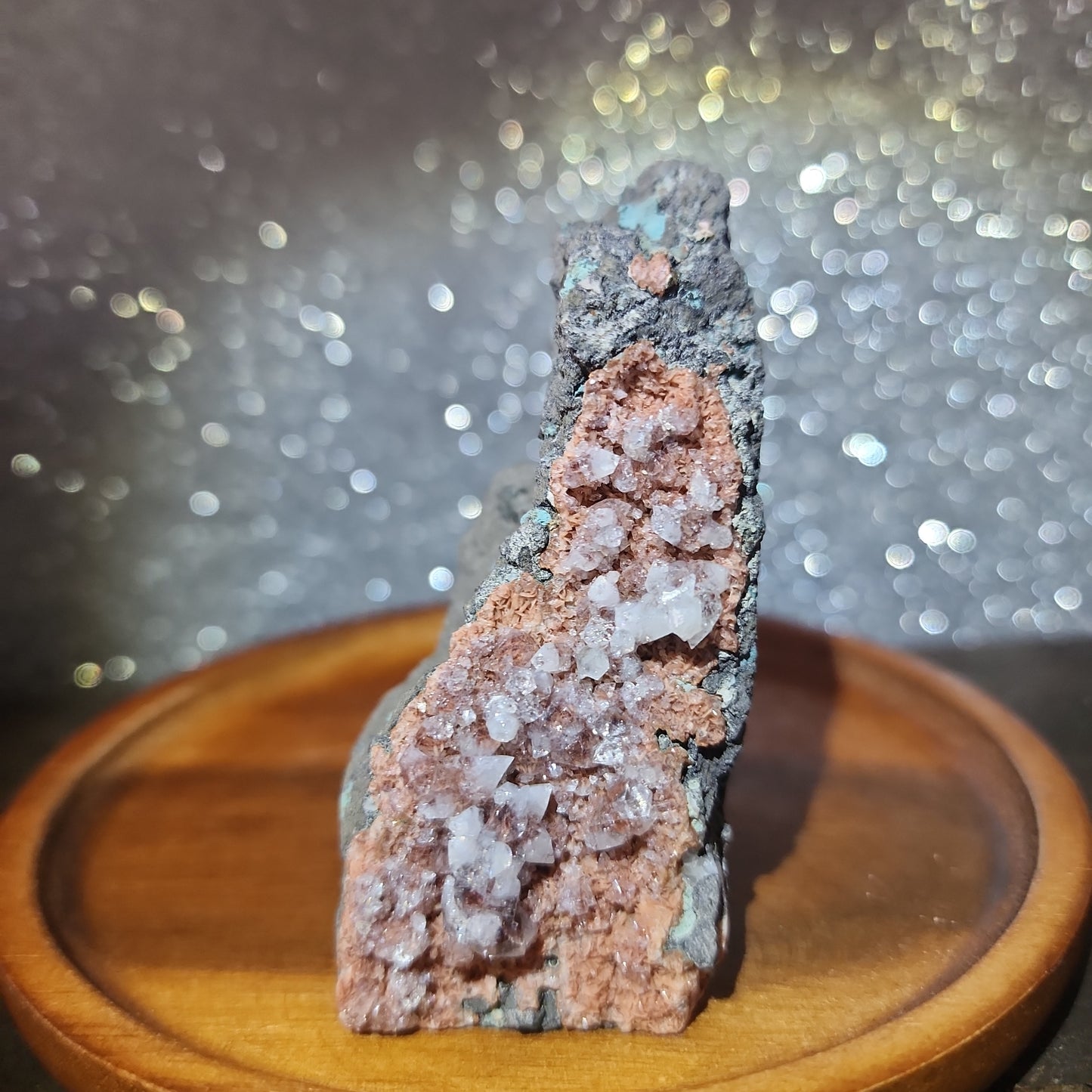 Raw Zeolite Calcite Quartz Specimen