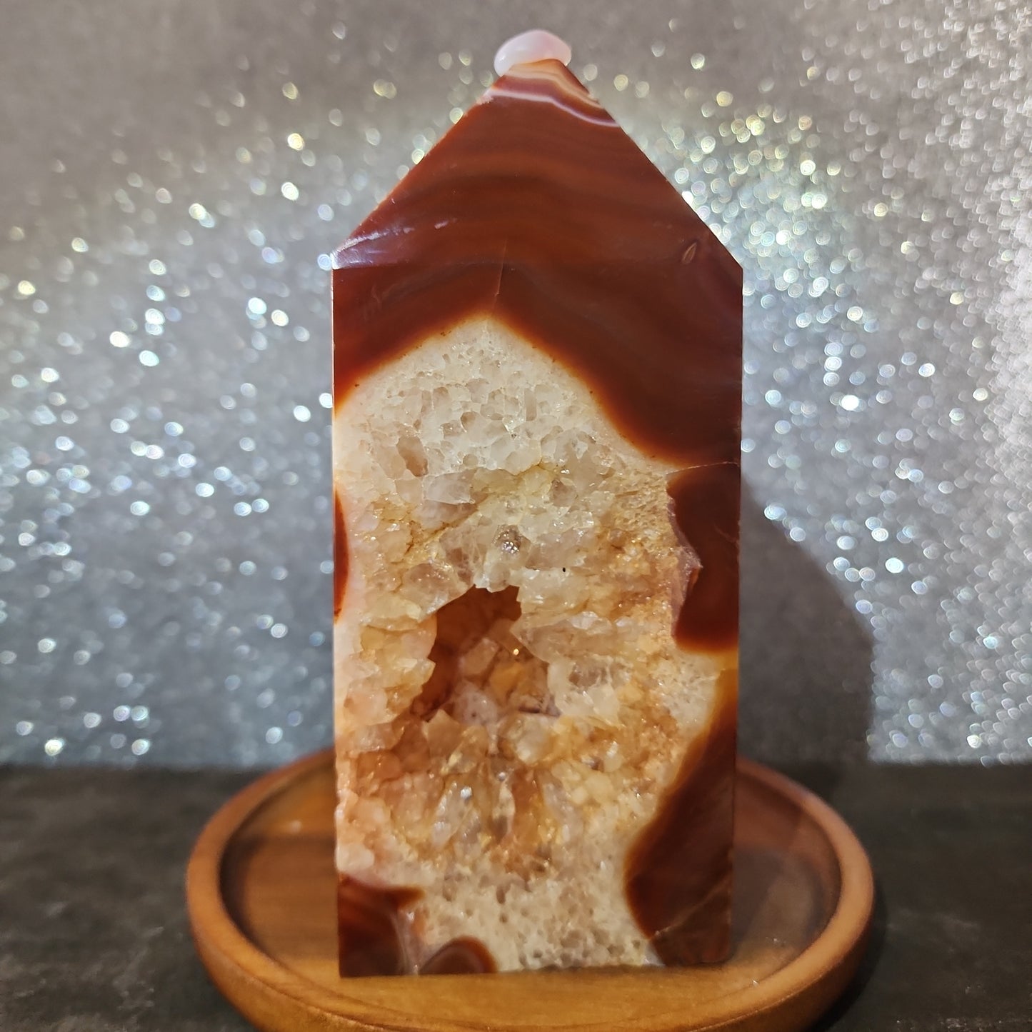 Carnelian Agate Tower