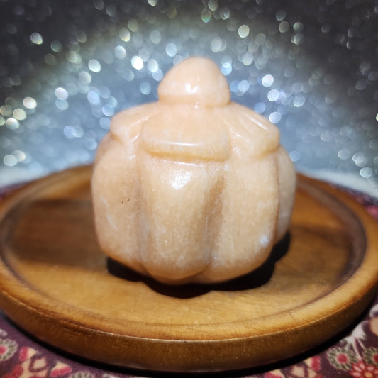 Orange Calcite Jack-o-latern Pumpkin Carving