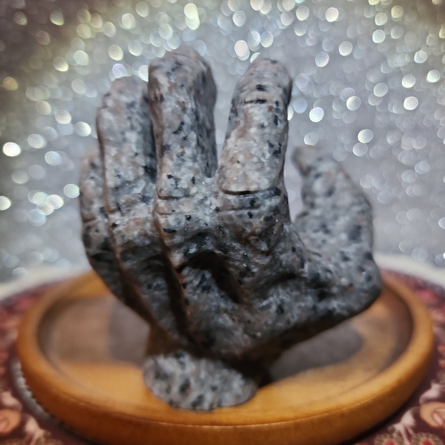 Yooperlite Creepy Hand Carving