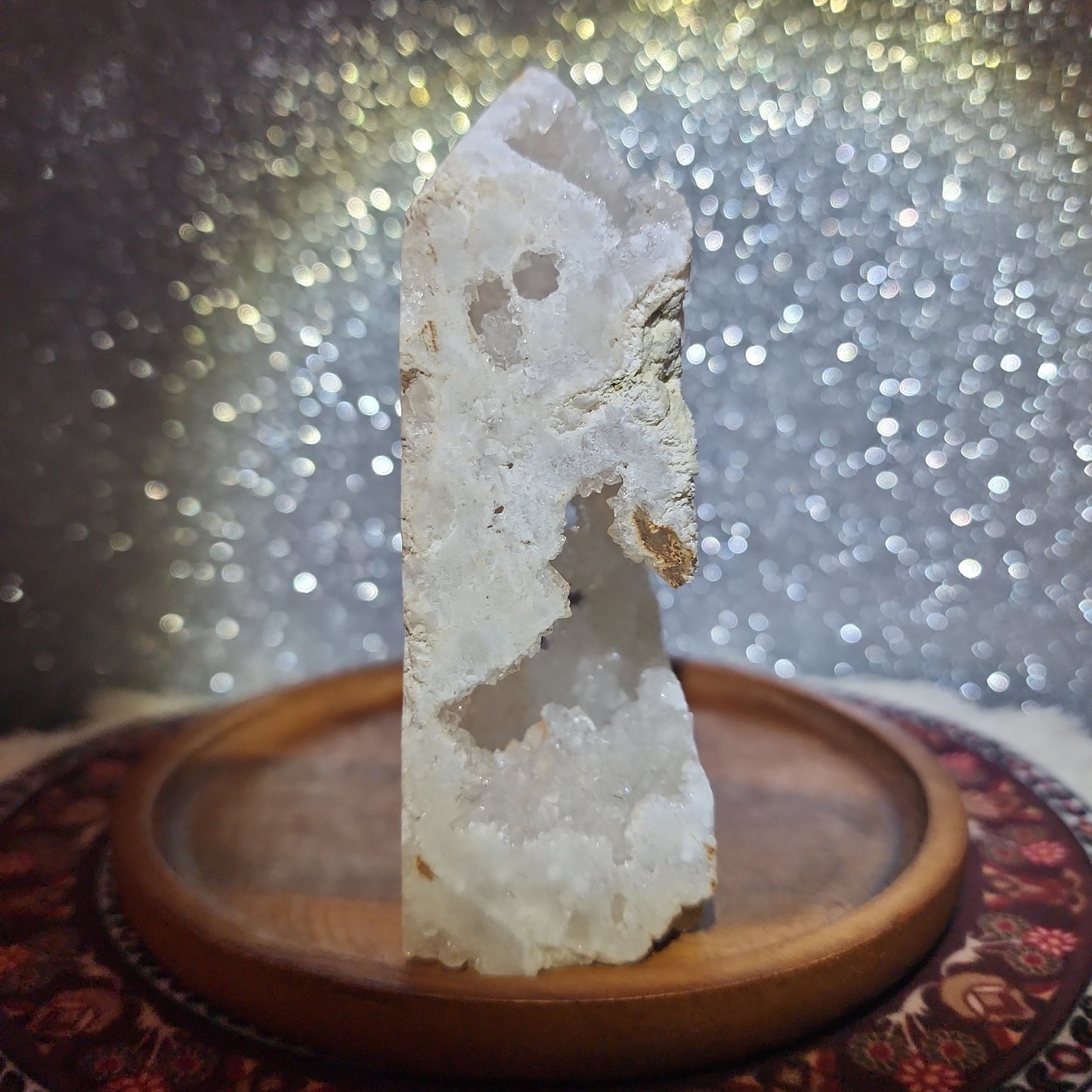 Clear Quartz Druzy "Tomb"