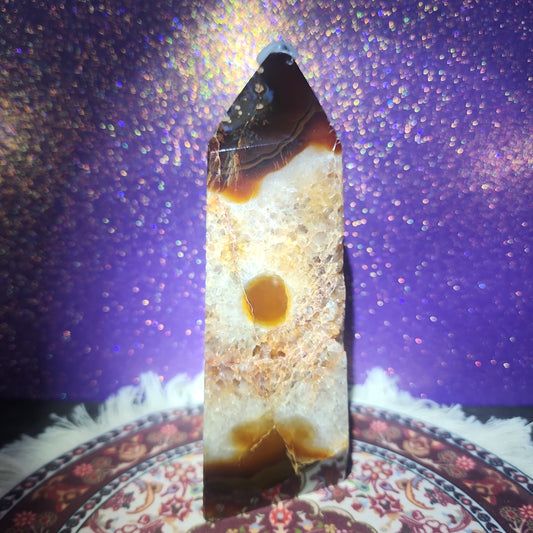Carnelian Agate Tower