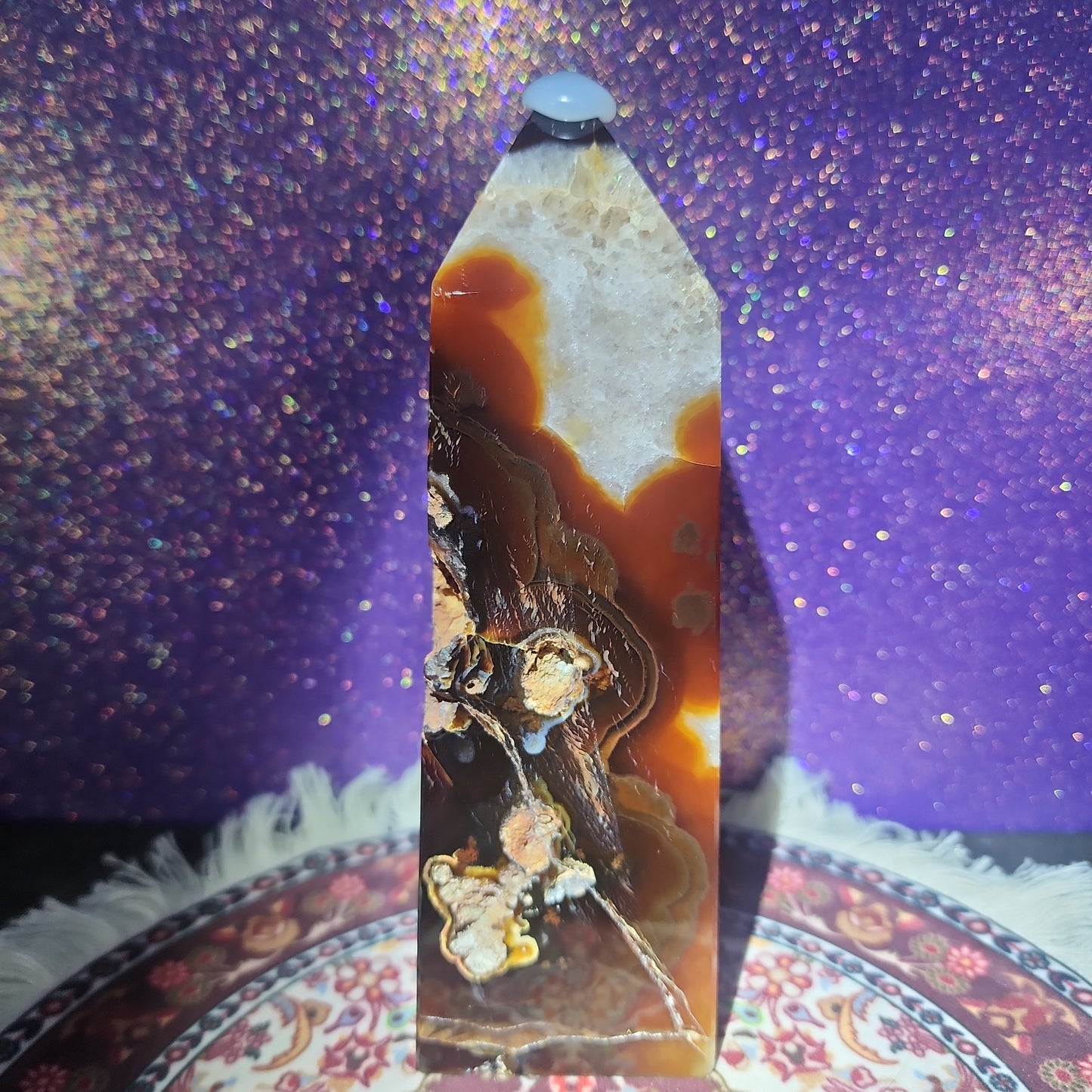 Carnelian Agate Tower