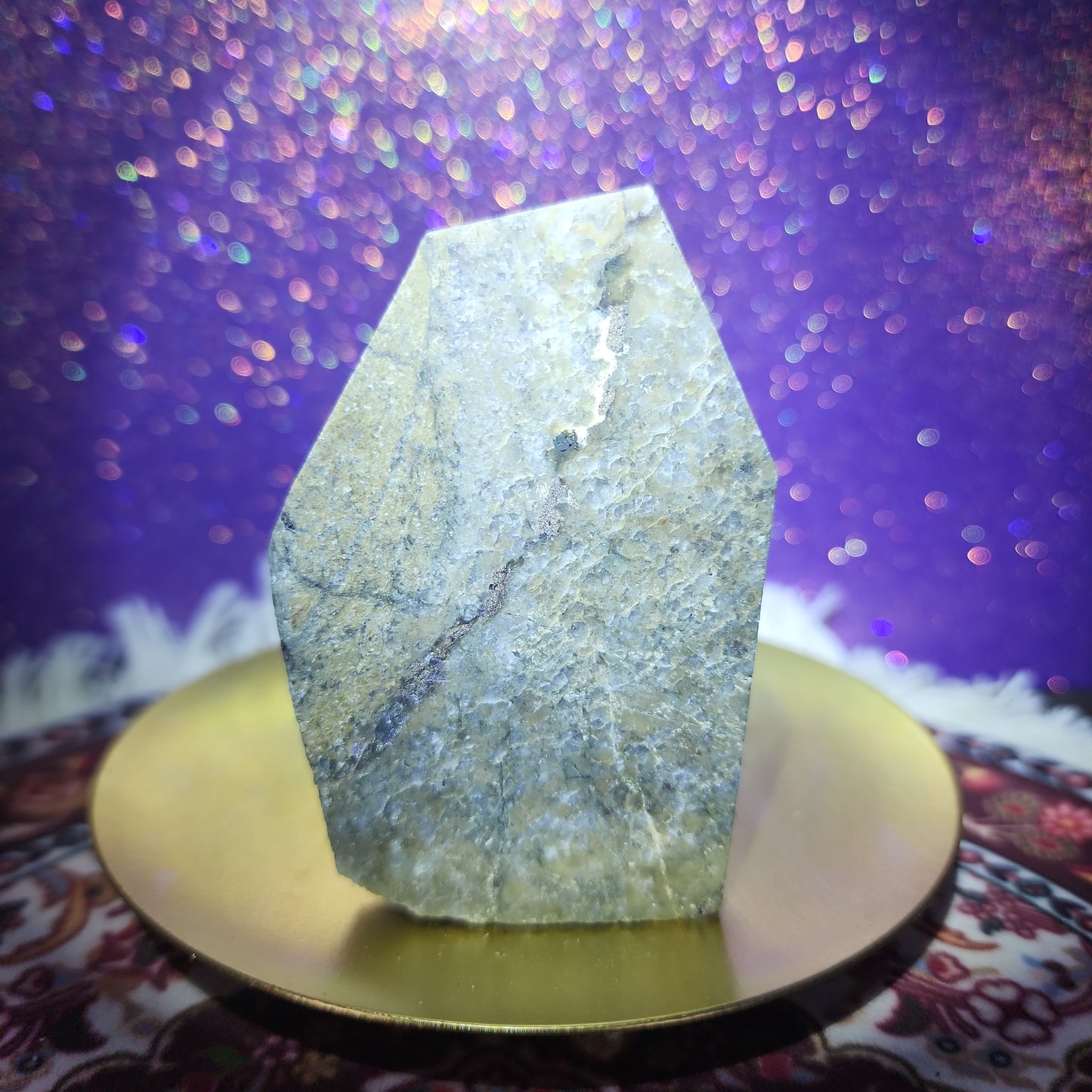 Fluroite Geode "Tombstone"