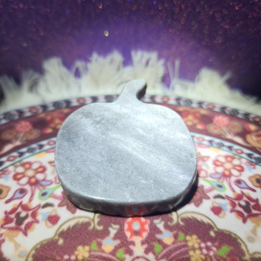 Silver Obsidian Pumpkin Carving