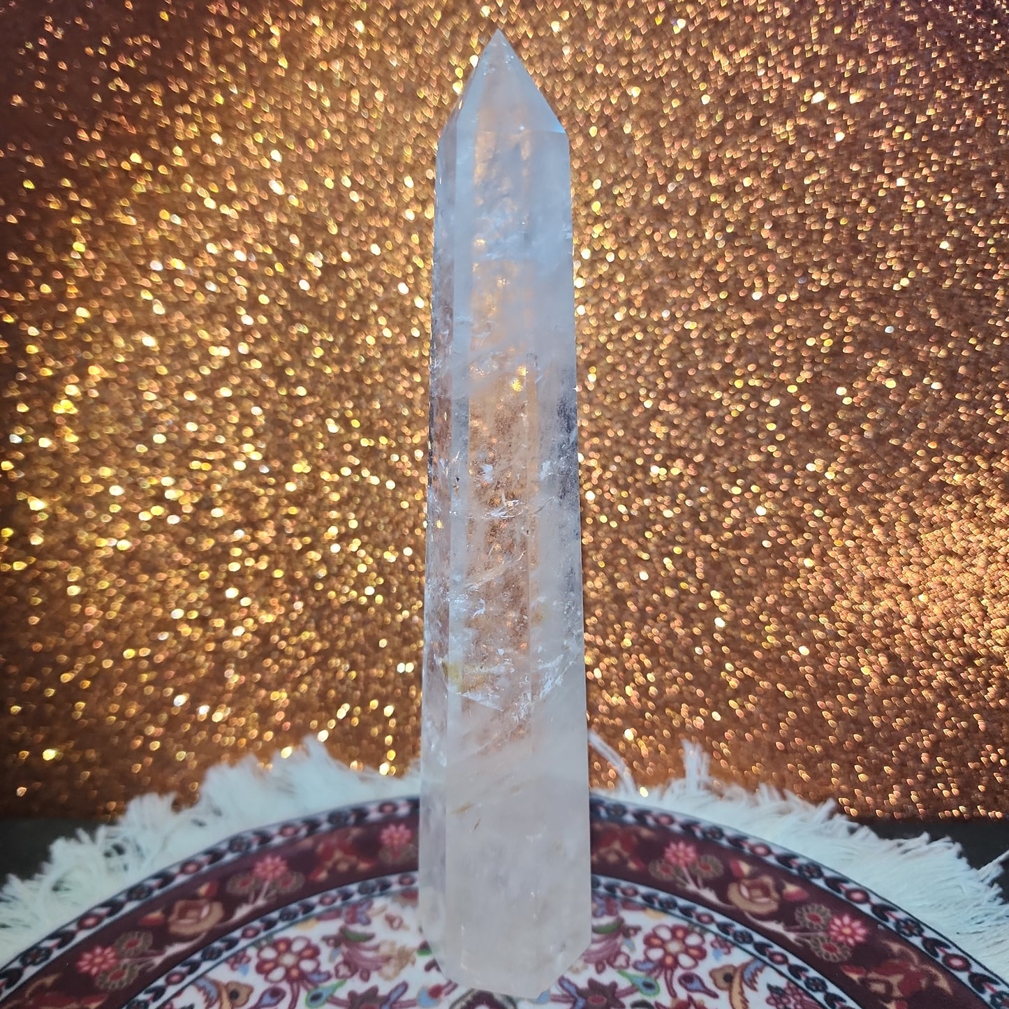 Clear Quartz Tower