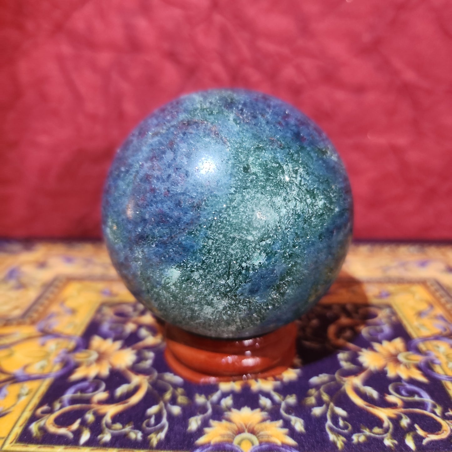 Ruby Kynaite Sphere