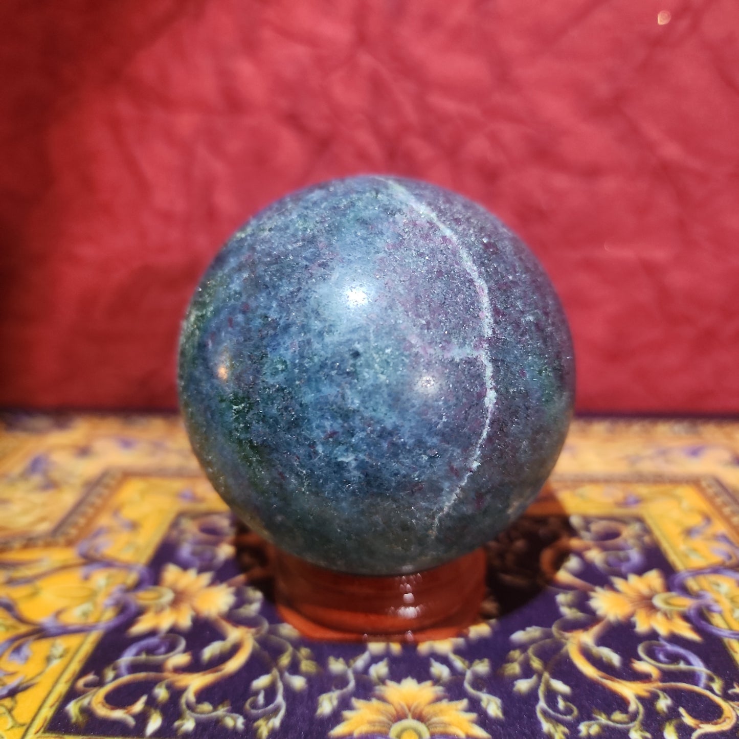 Ruby Kynaite Sphere