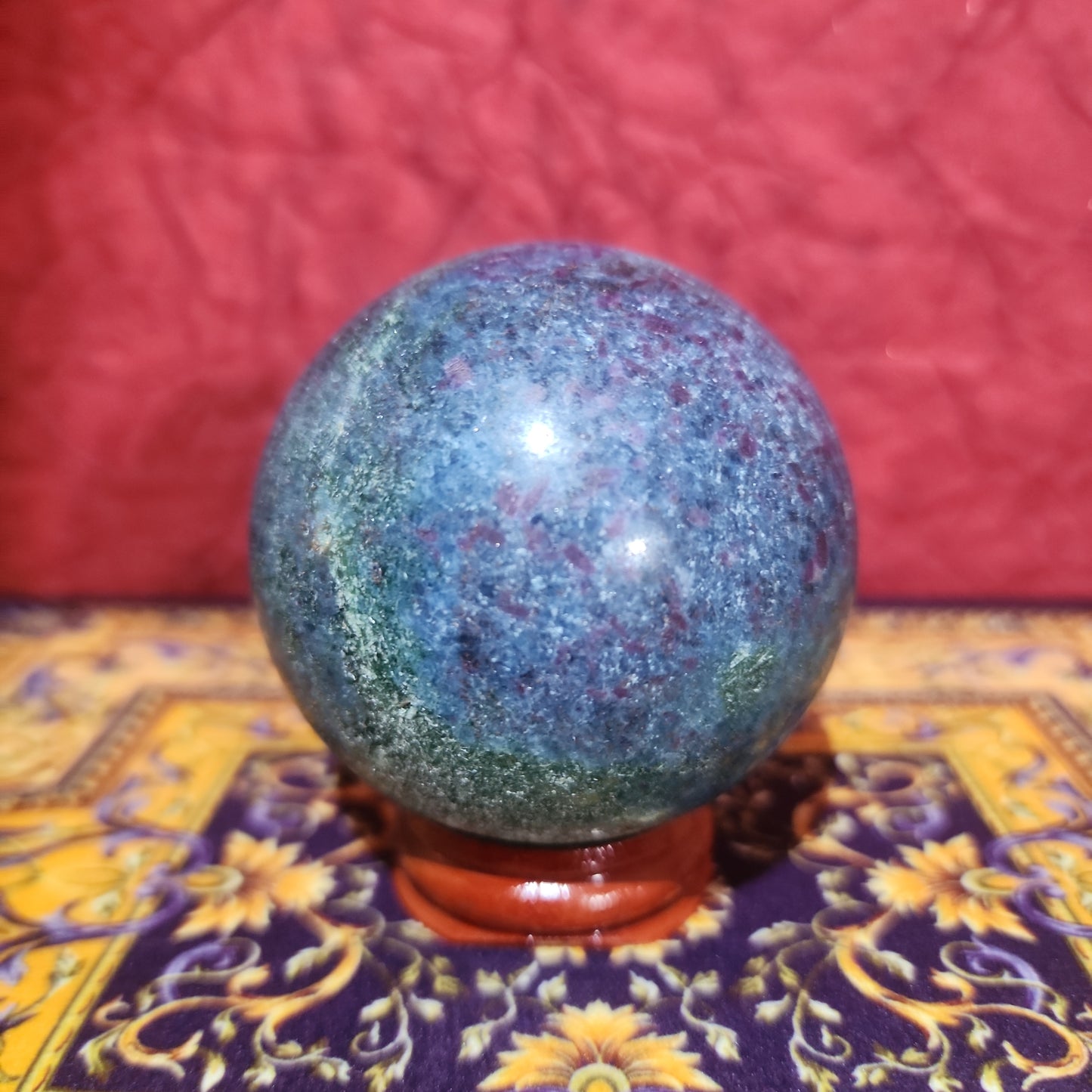 Ruby Kynaite Sphere