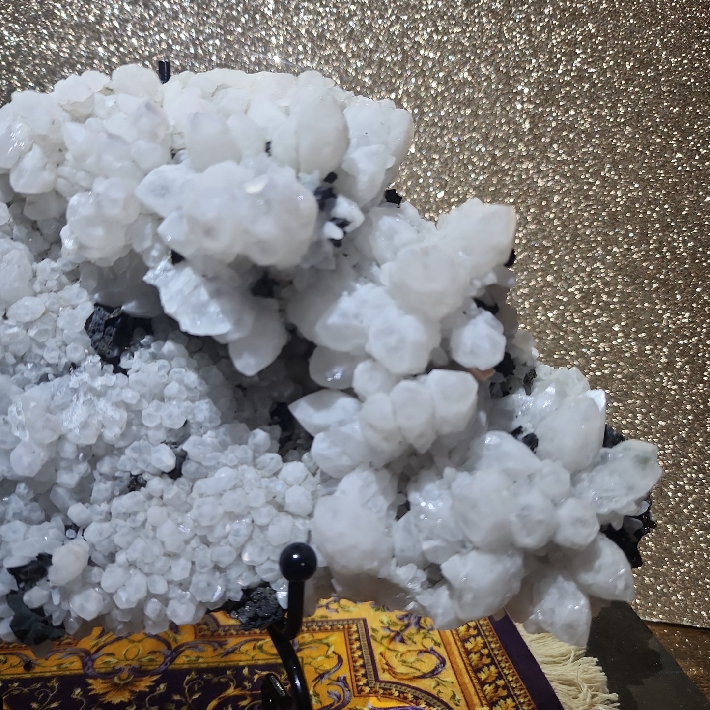 5.5lbs Calcite Specimen with Pyrite