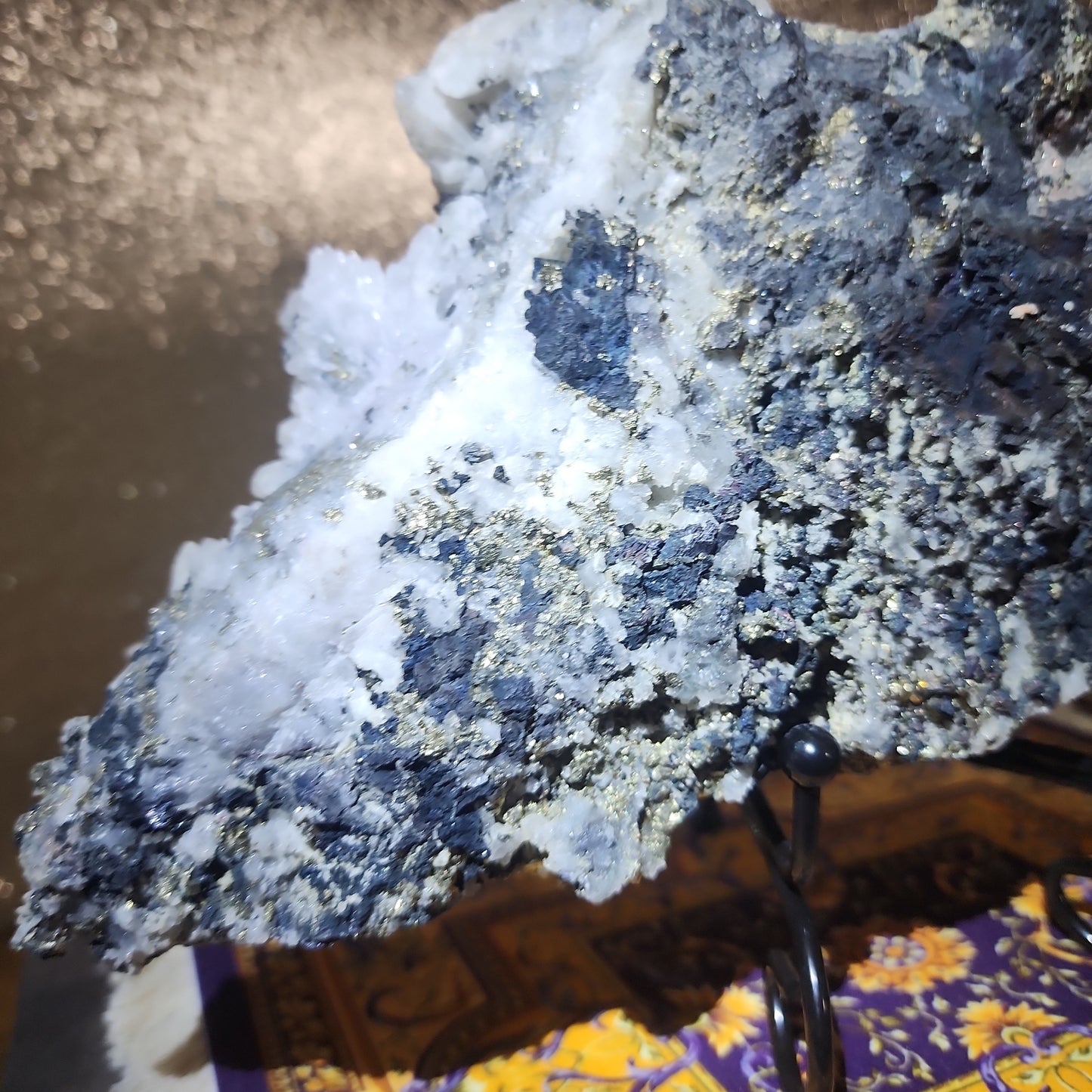 5.5lbs Calcite Specimen with Pyrite
