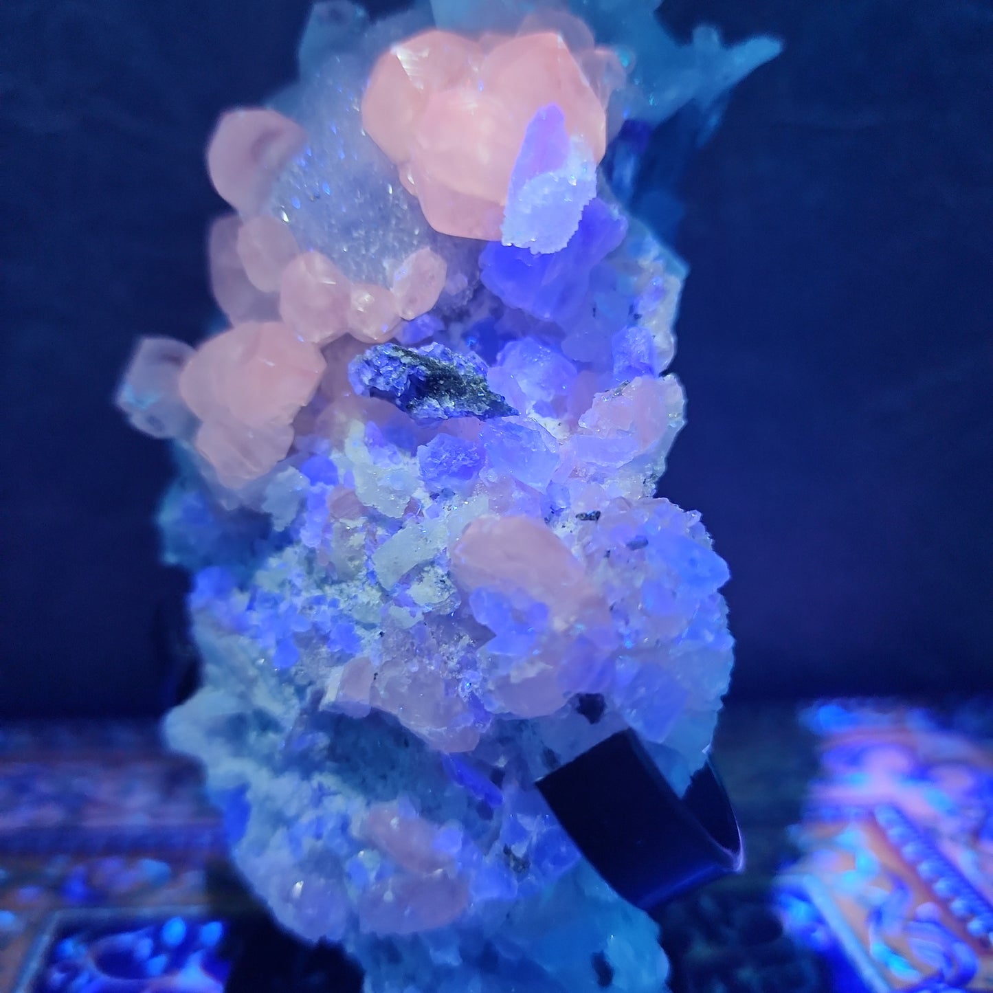 Calcite Fluorite Cluster