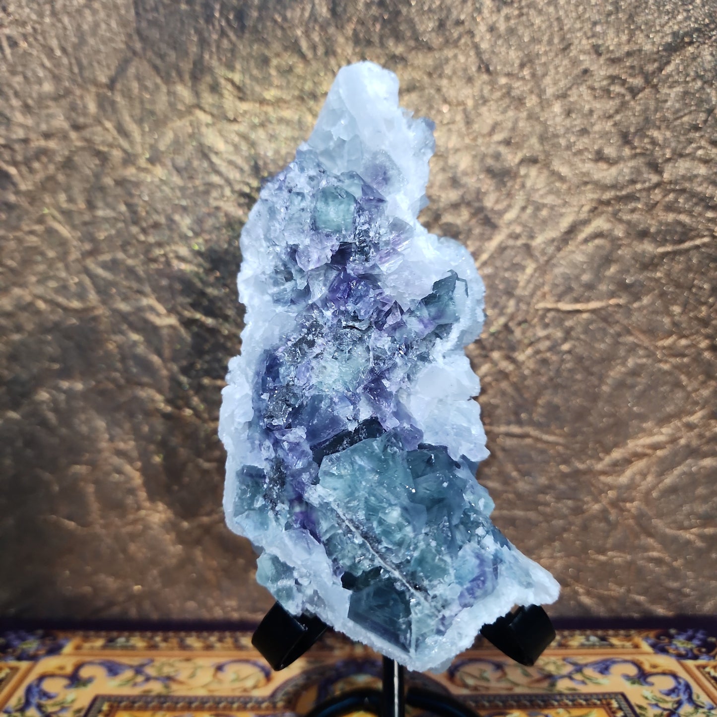 Calcite Fluorite Cluster