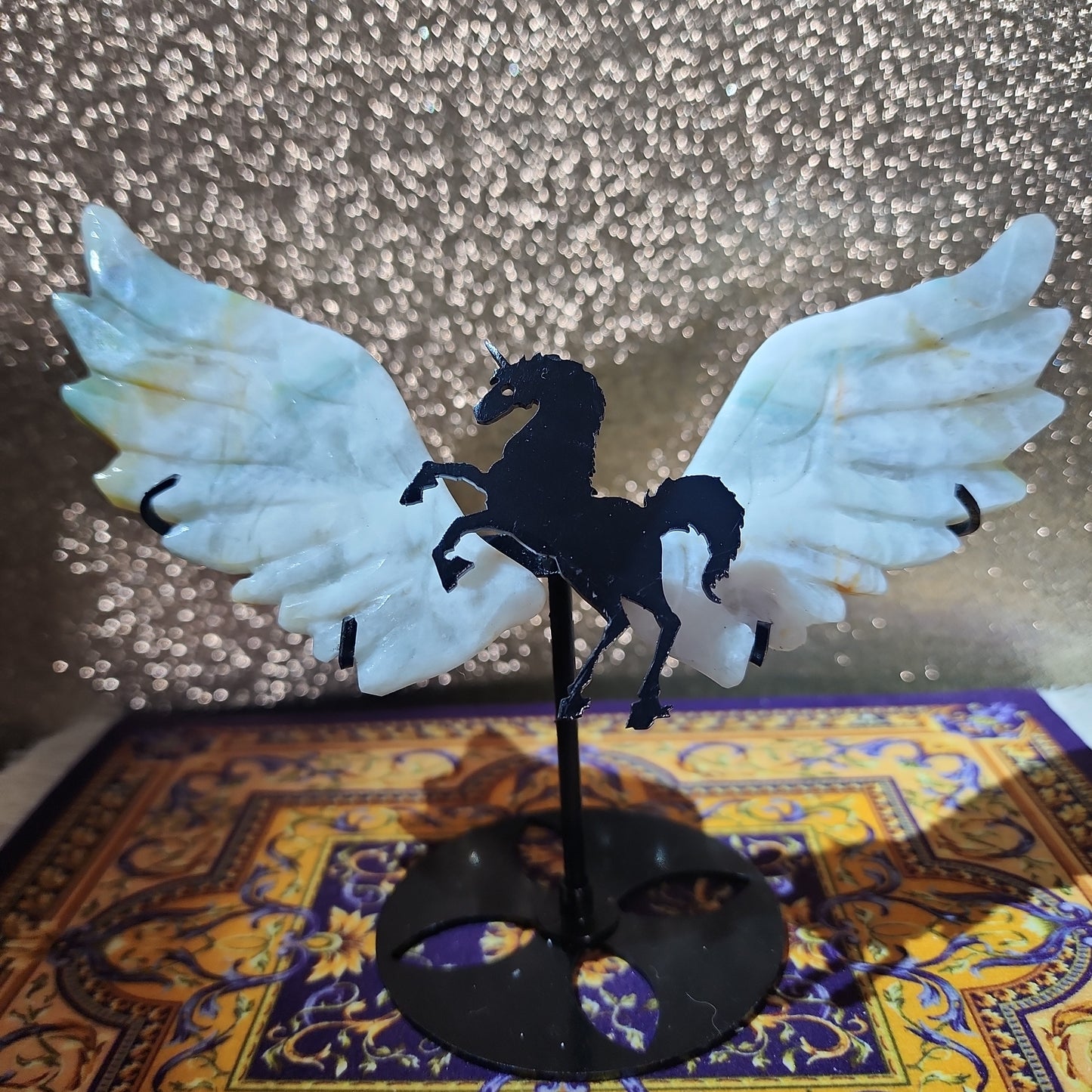 Flourite Unicorn Wings