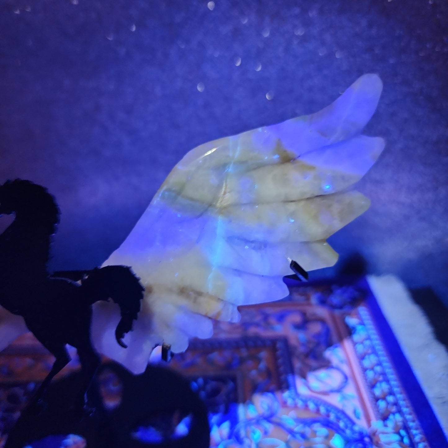 Flourite Unicorn Wings