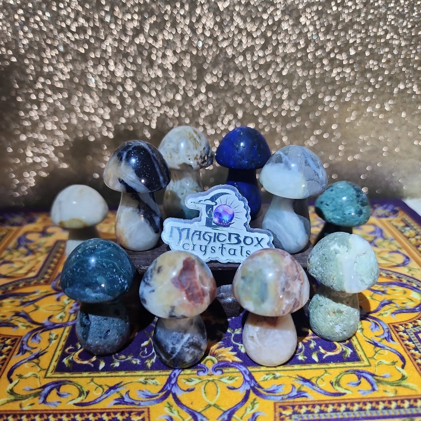 1.40in Mushroom Carving