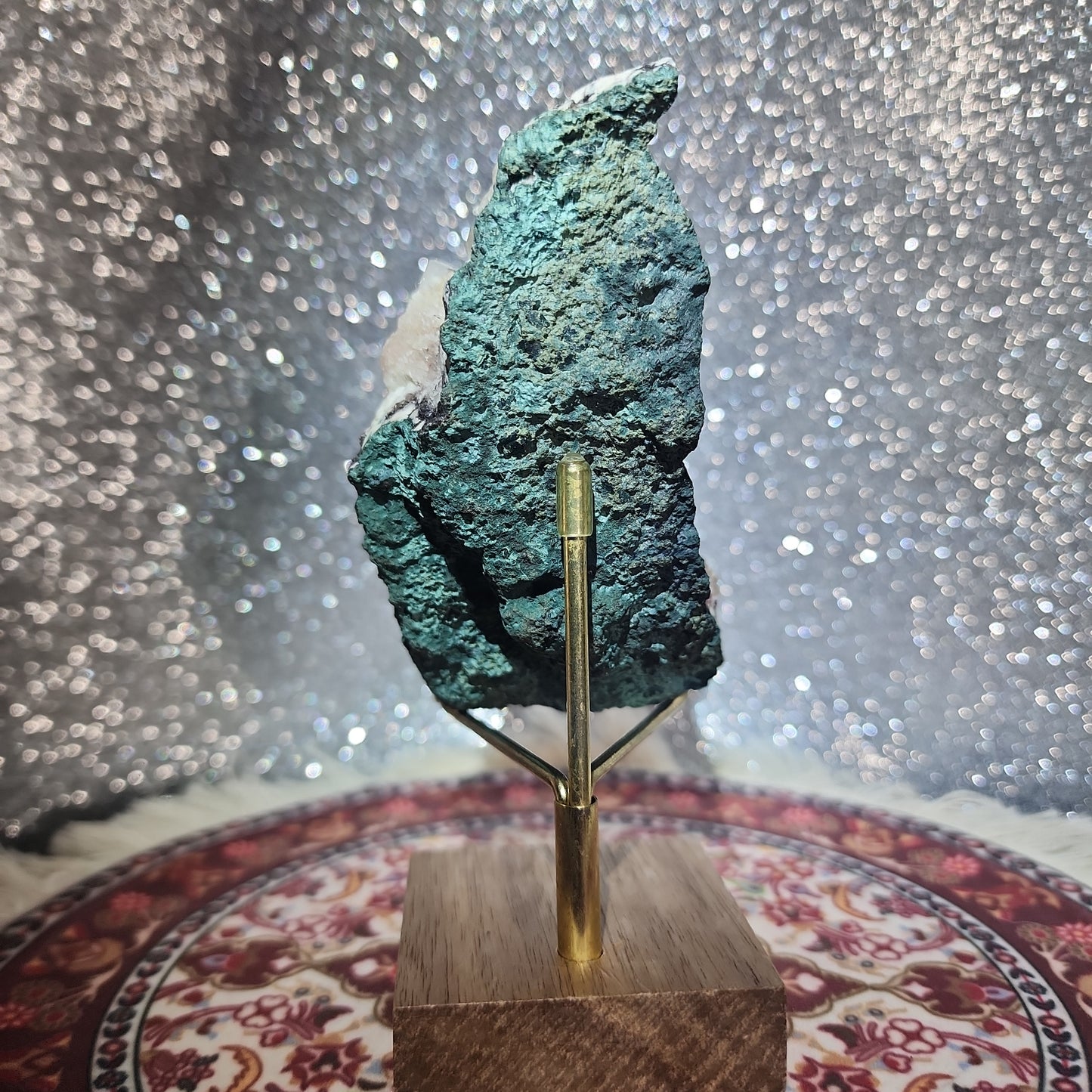 Calcite Quartz Cluster w/ Stand