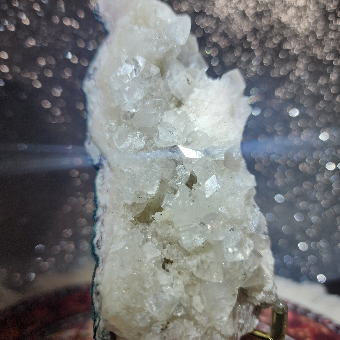 Calcite Quartz Cluster w/ Stand