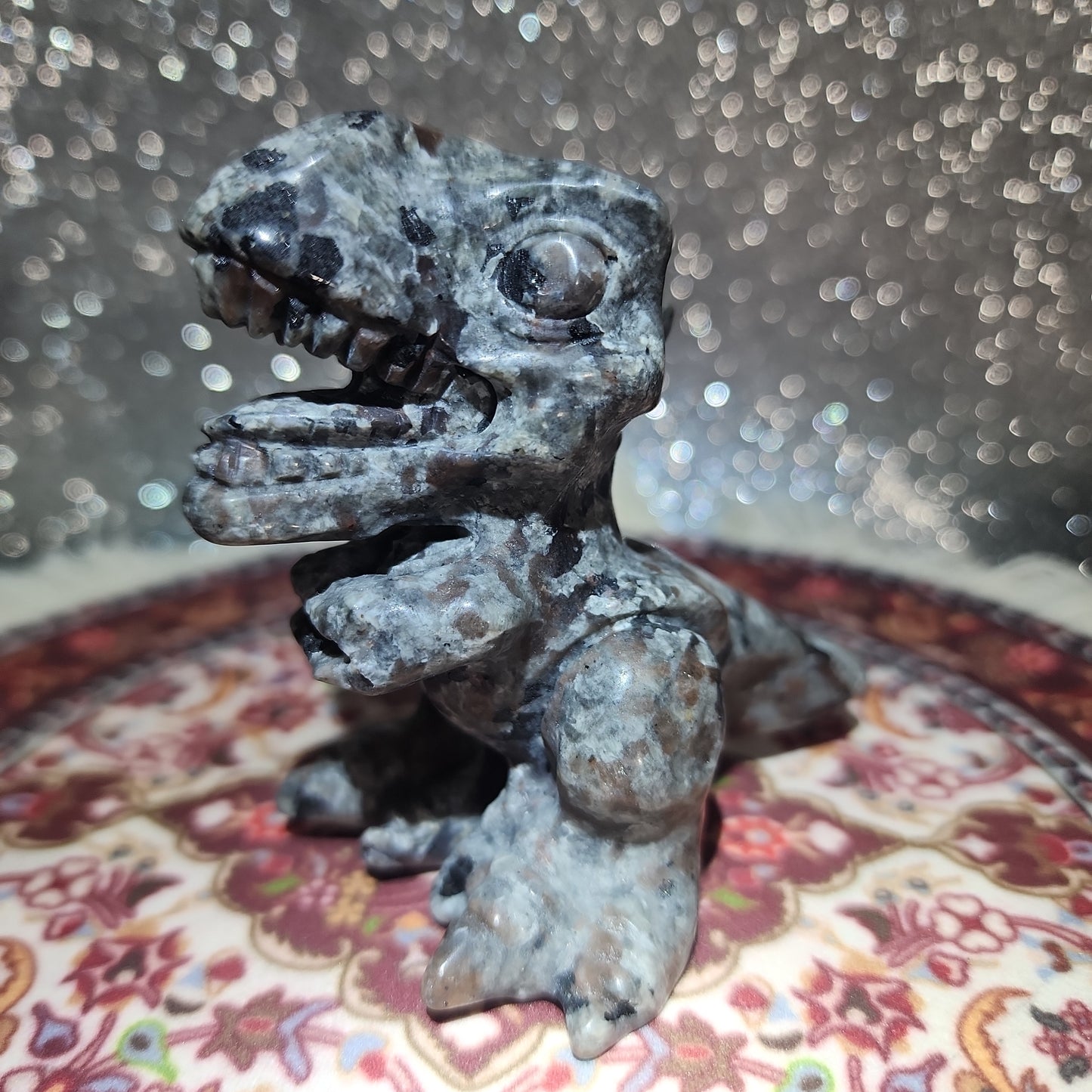 Yooperlite T-Rex Carving