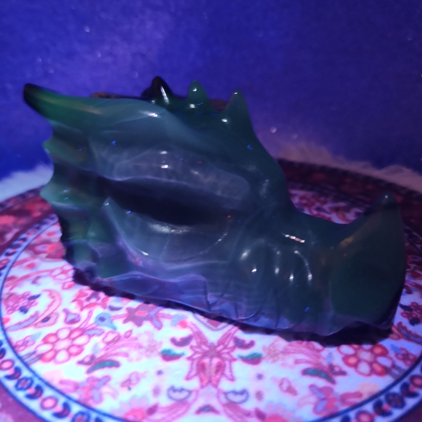 Volcanic Agate Dragon Head