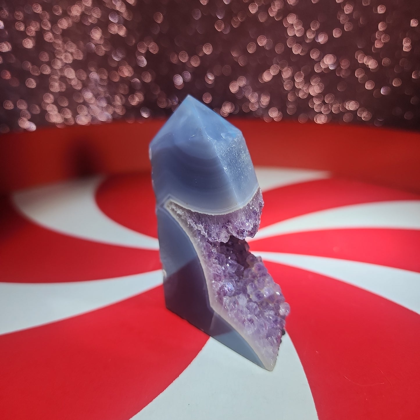 Amethyst Agate Tower