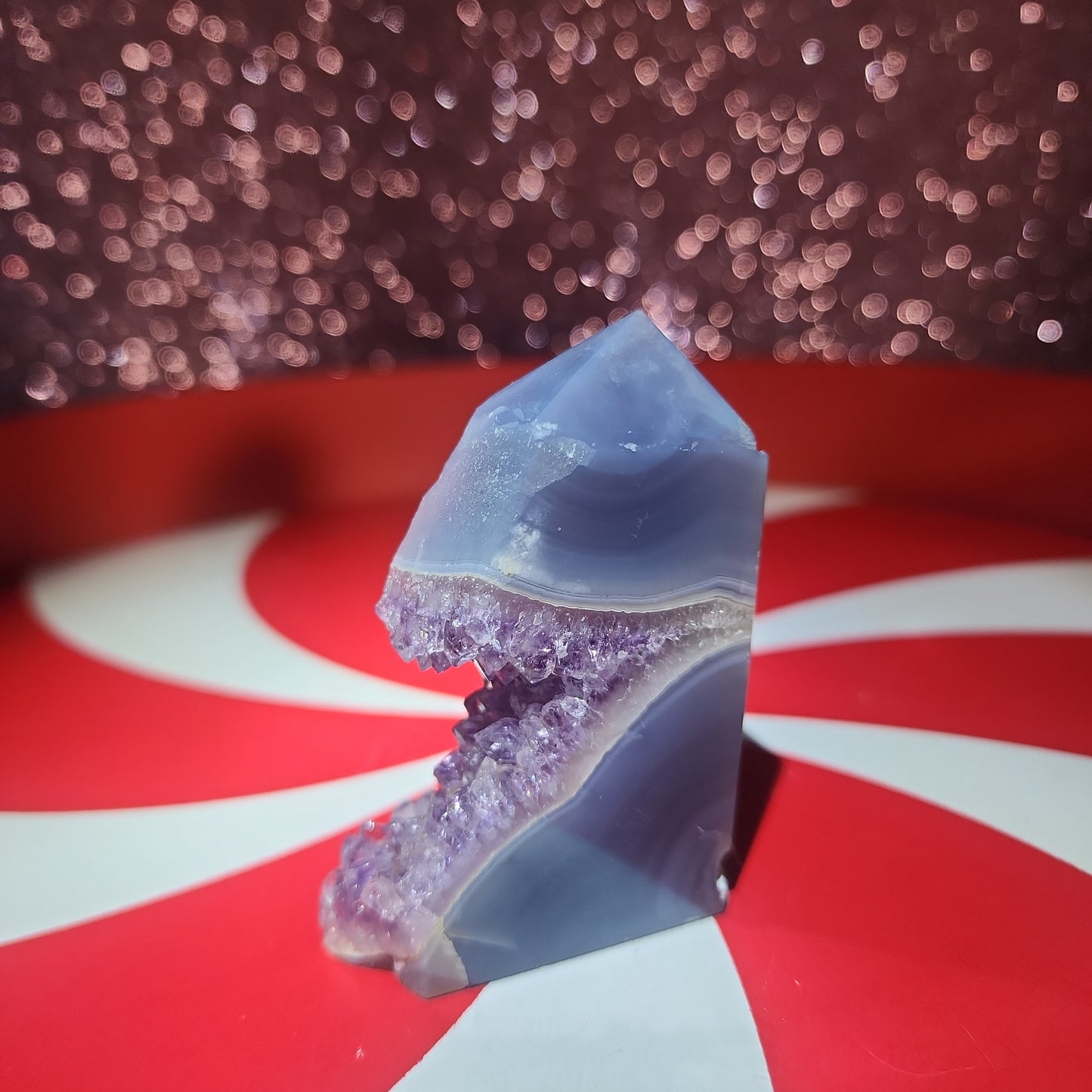 Amethyst Agate Tower