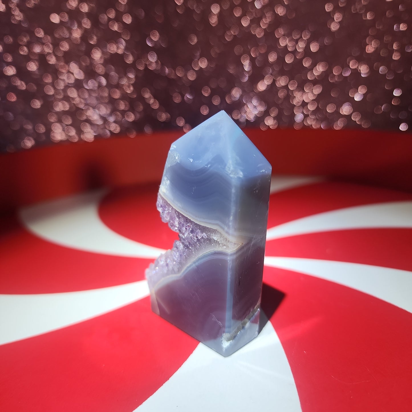 Amethyst Agate Tower