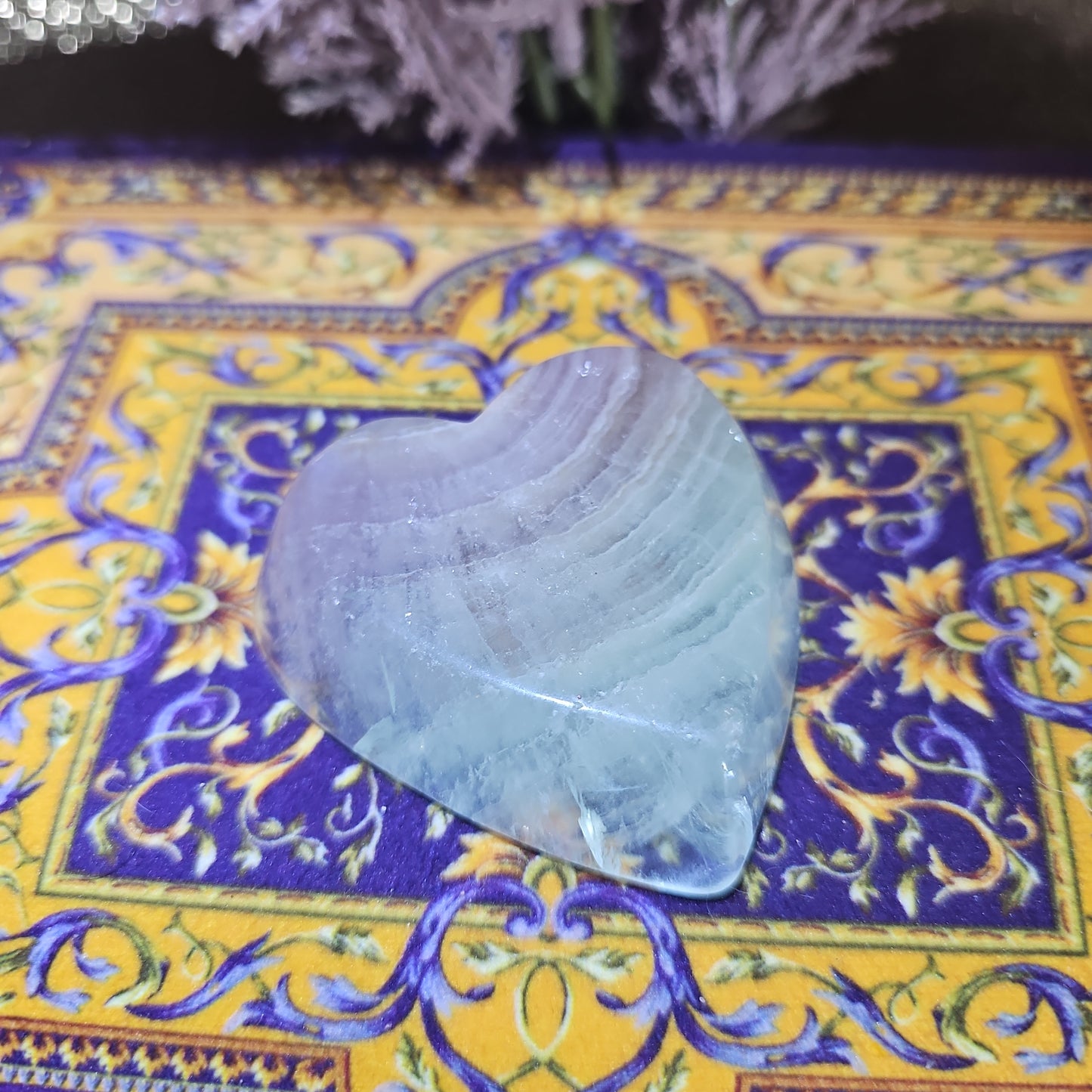 Fluorite Heart Bowl