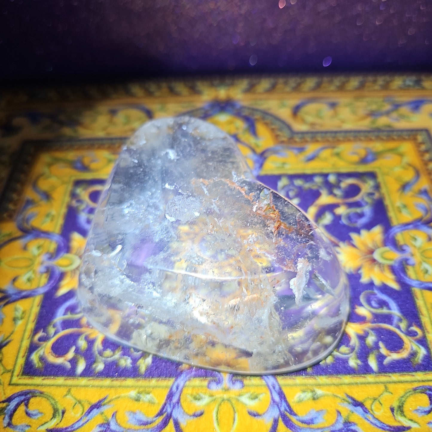 Clear Quartz Heart Bowl