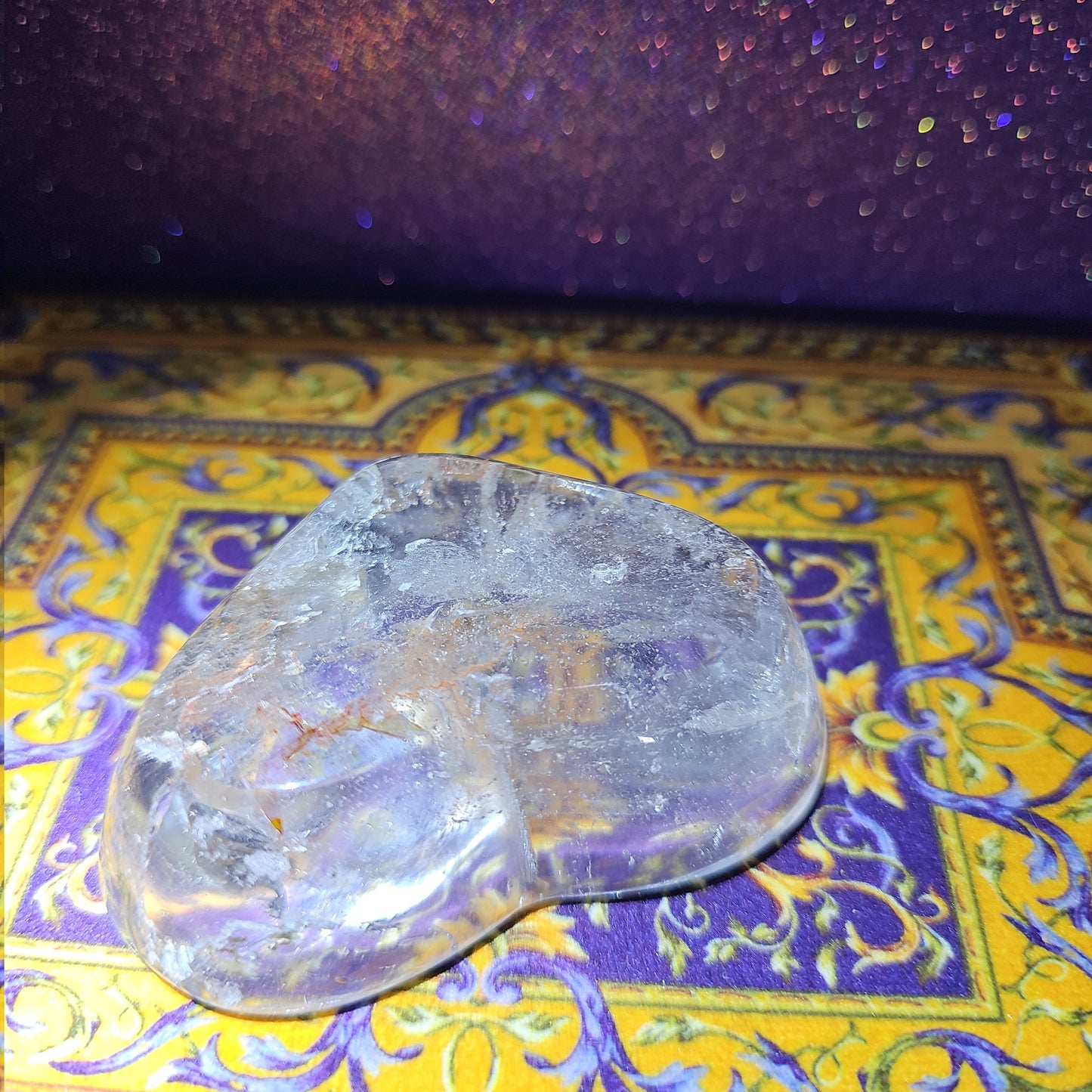 Clear Quartz Heart Bowl