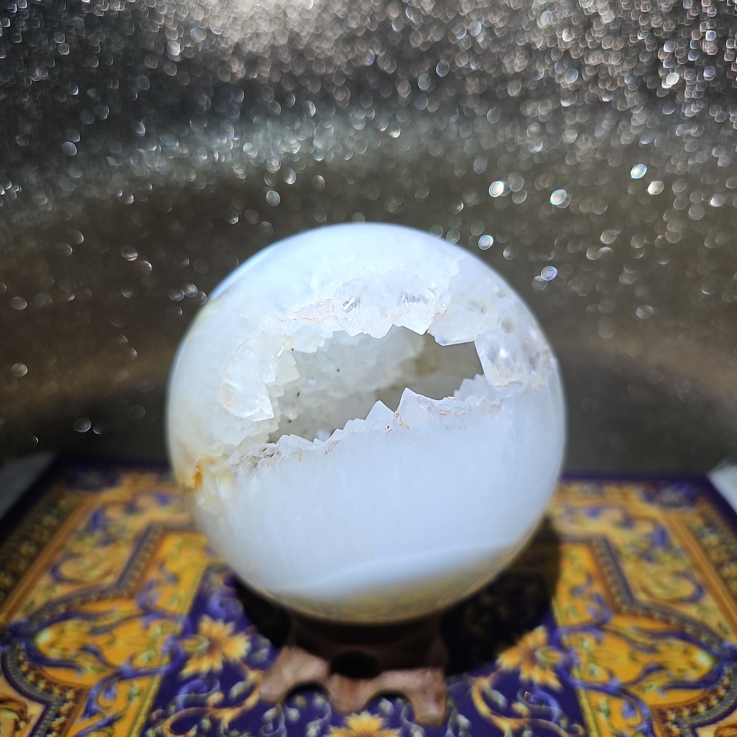 Orca Agate Sphere
